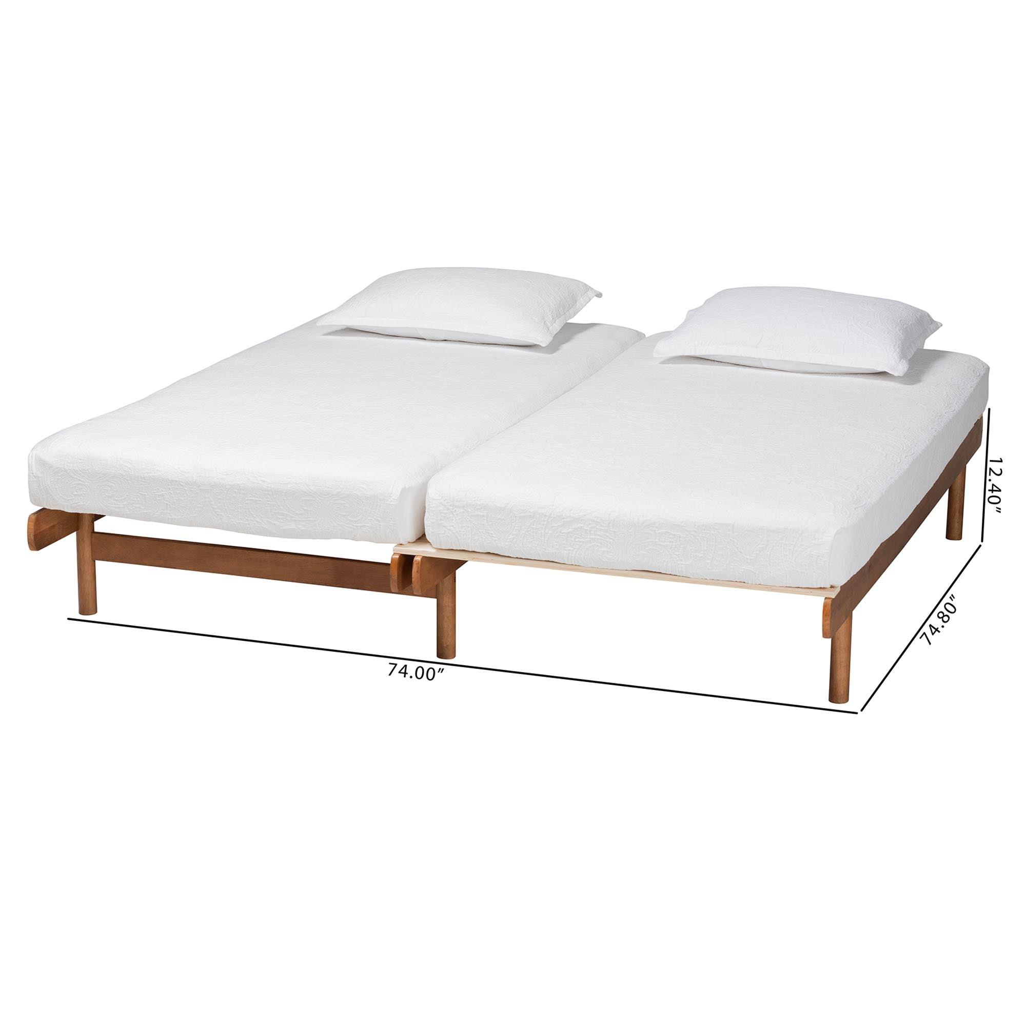 Bolivia Mid-Century Modern Wood Expandable to Bed
