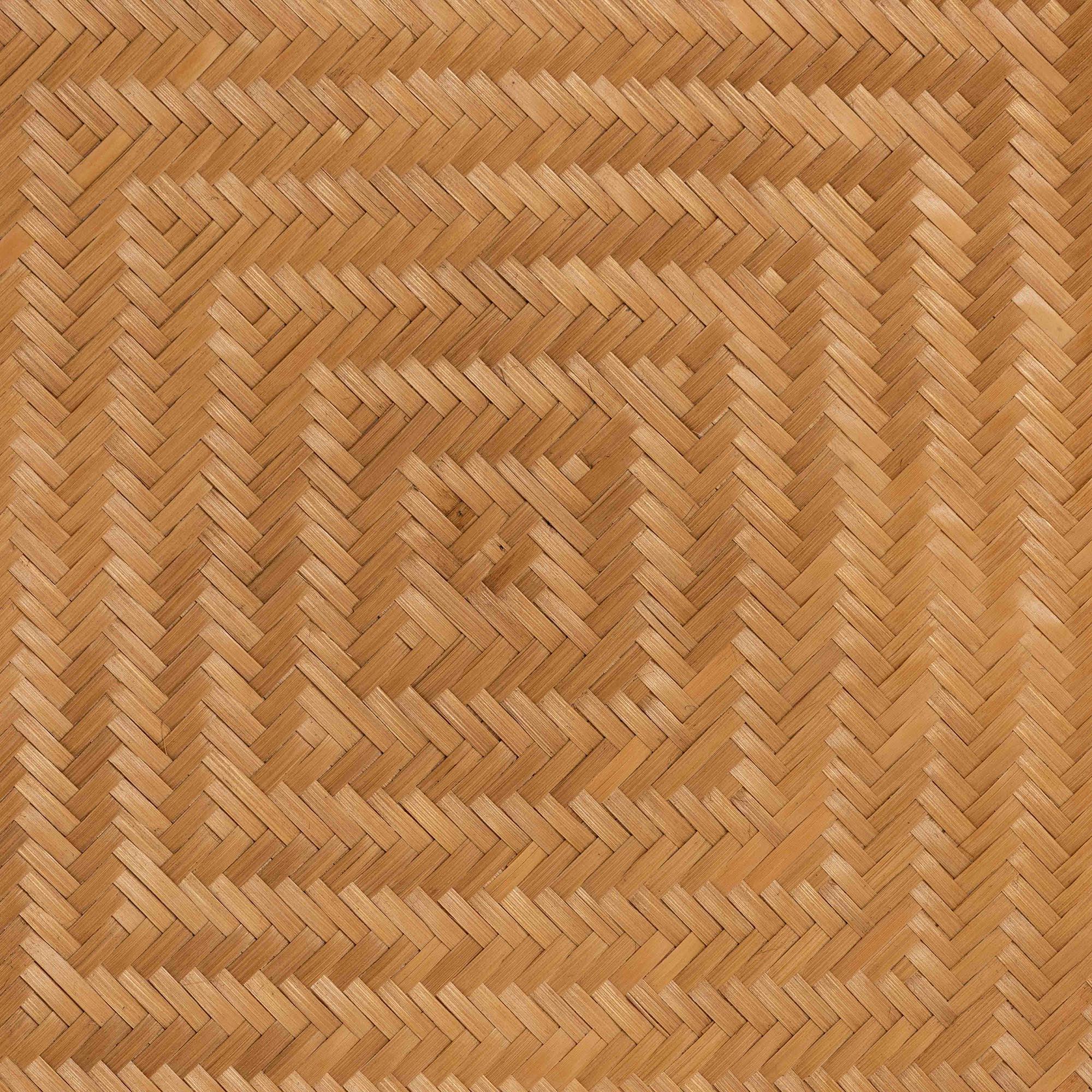 Bali & Pari Phoenix Modern Bohemian Light Honey Rattan Coffee Table