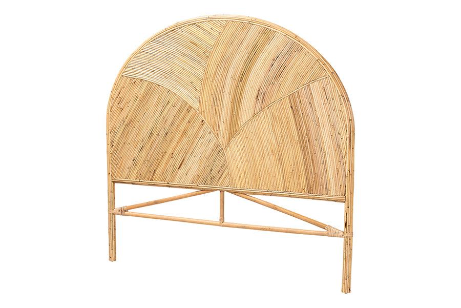 Bali & Pari Seana Bohemian Honey Rattan Standalone Headboard
