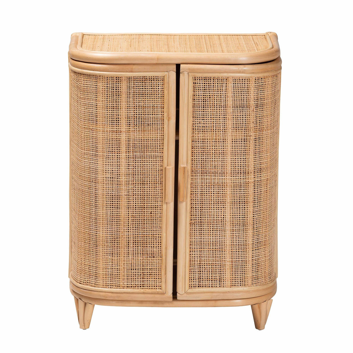 Bali & Pari Yanka Bohemian Rattan Storage Cabinet