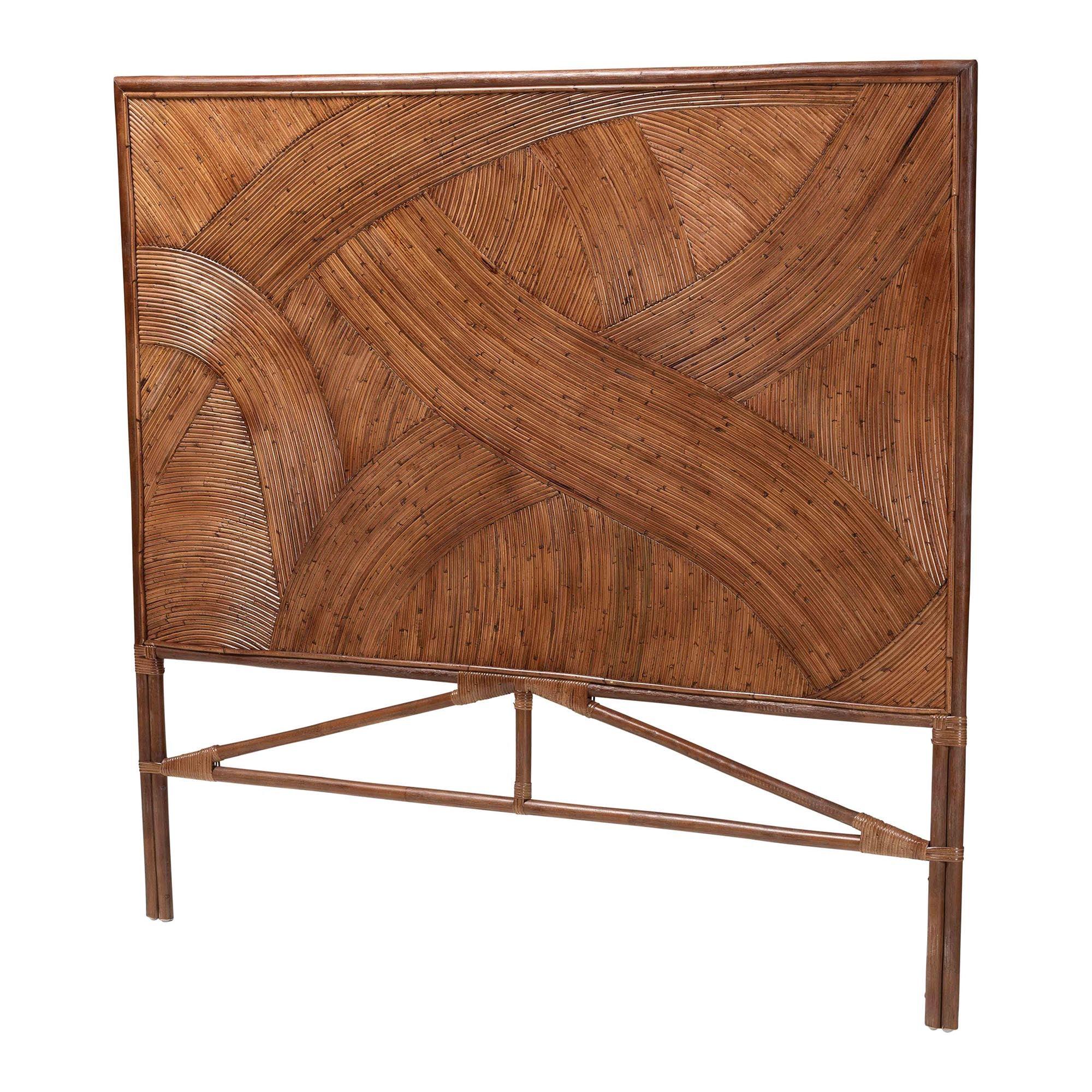 Bali & Pari Elettra Bohemian Rattan Standalone Headboard
