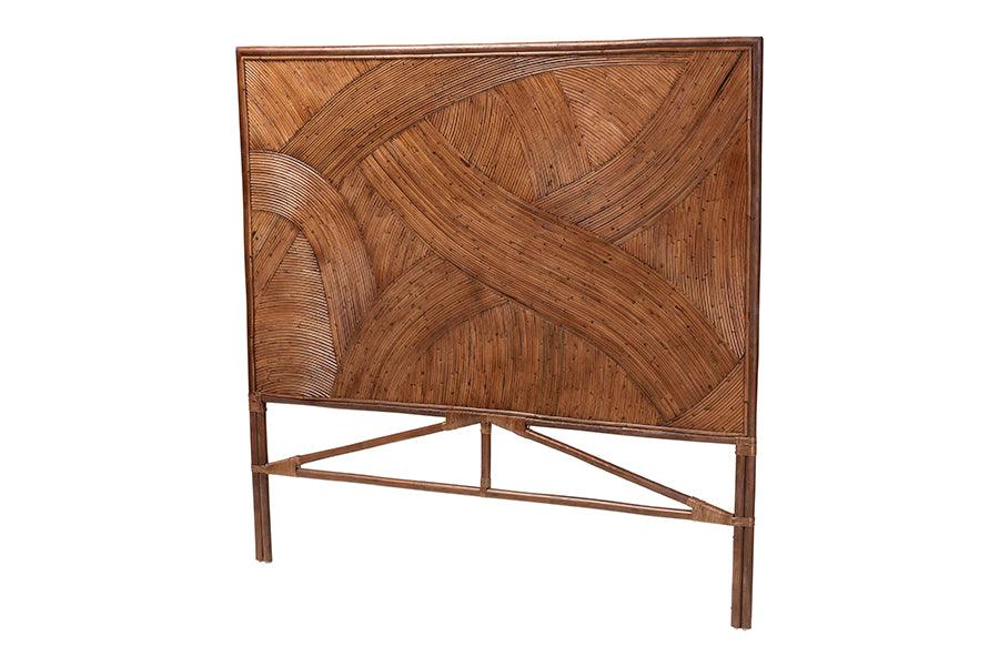 Bali & Pari Elettra Bohemian Rattan Standalone Headboard