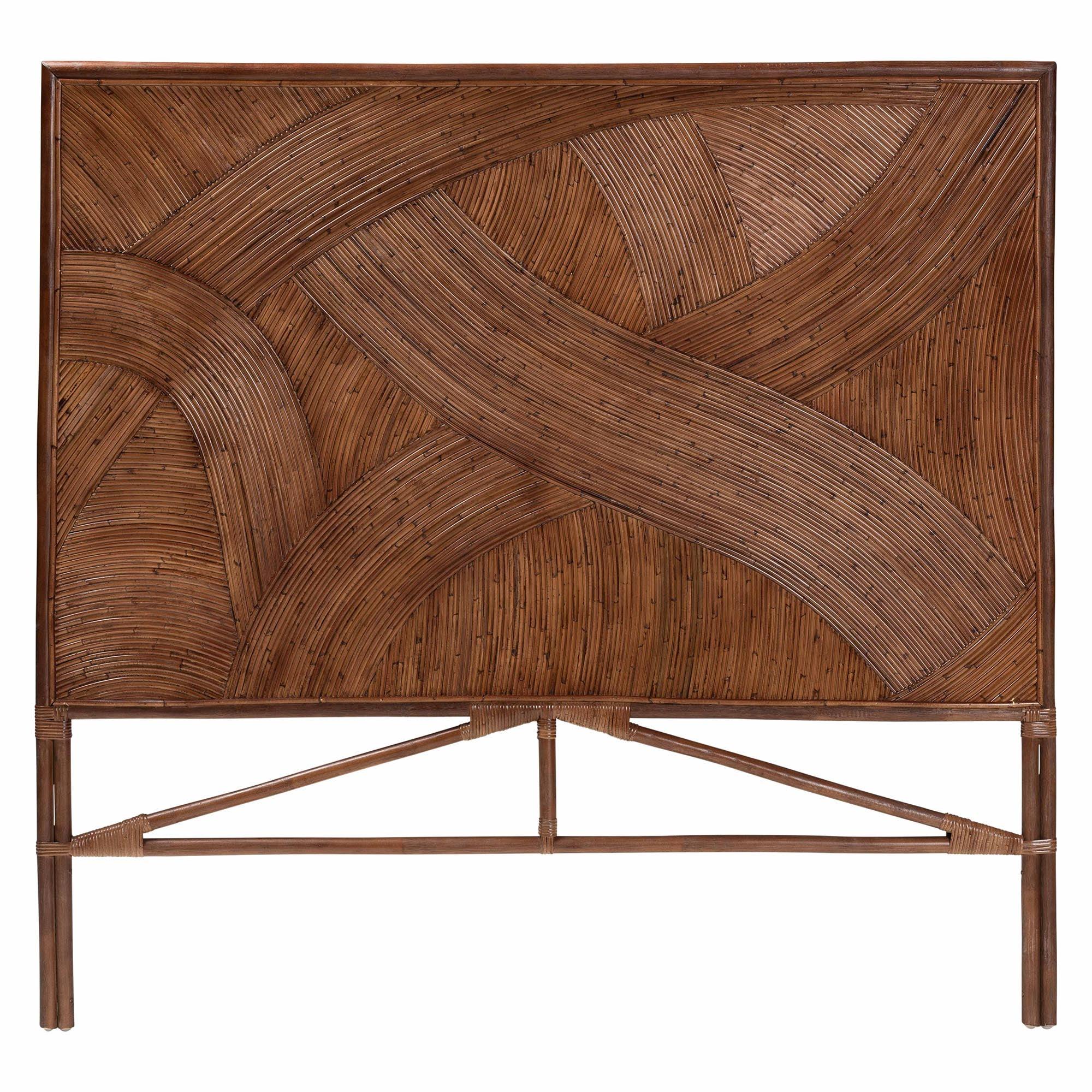 Bali & Pari Elettra Bohemian Rattan Standalone Headboard