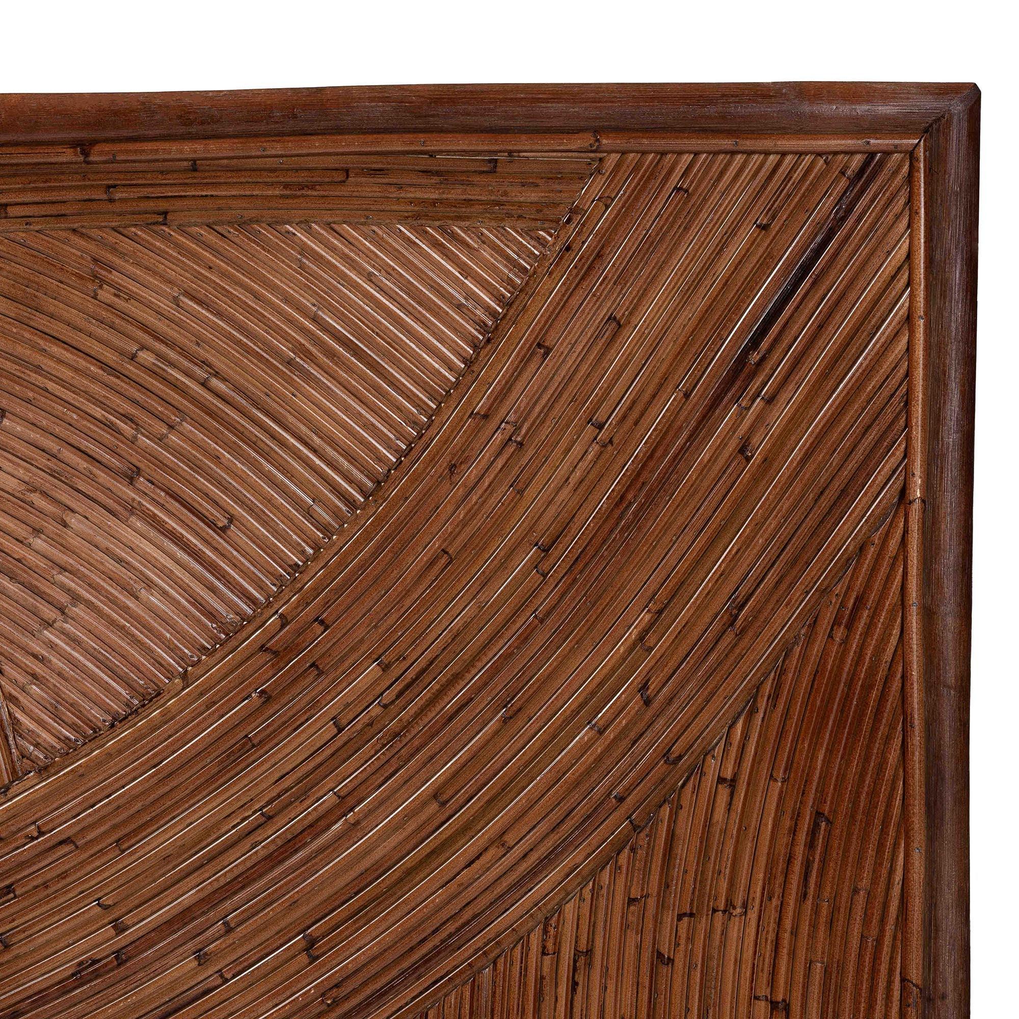 Bali & Pari Elettra Bohemian Rattan Standalone Headboard