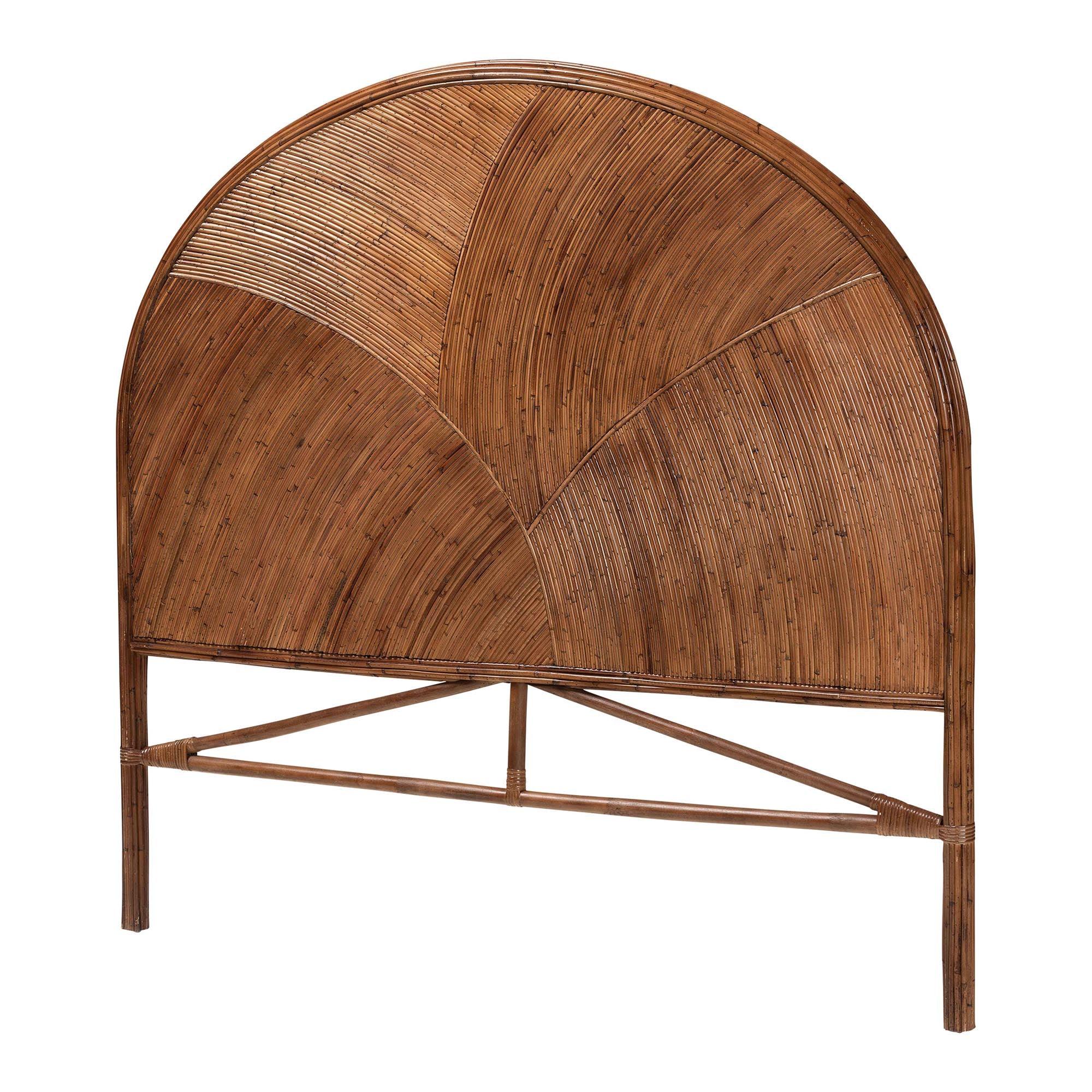Bali & Pari Seana Bohemian Rattan Standalone Headboard