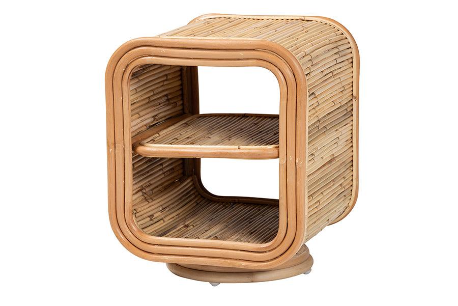 Bali & Pari Bethari Bohemian Rattan Nightstand