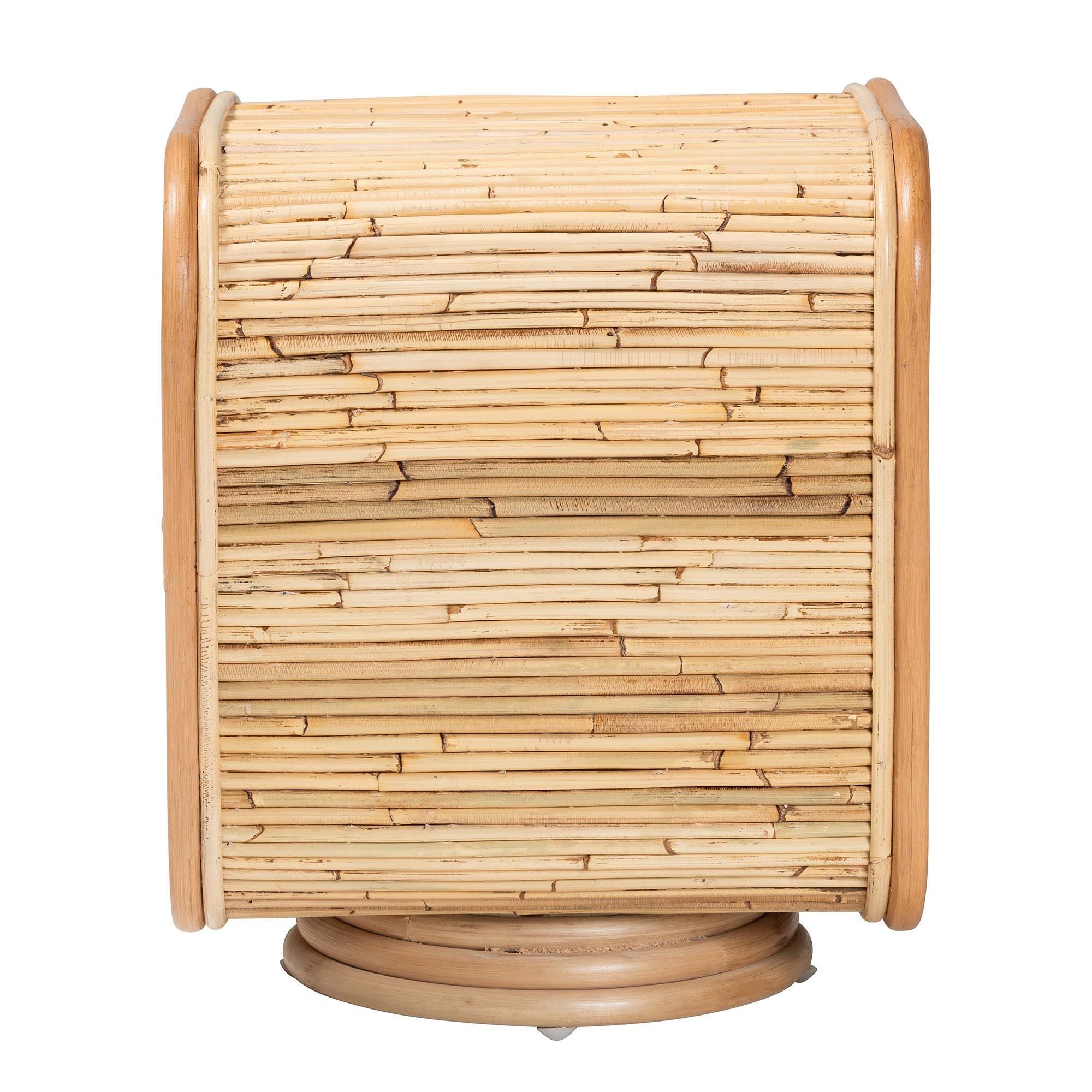 Bali & Pari Bethari Bohemian Rattan Nightstand