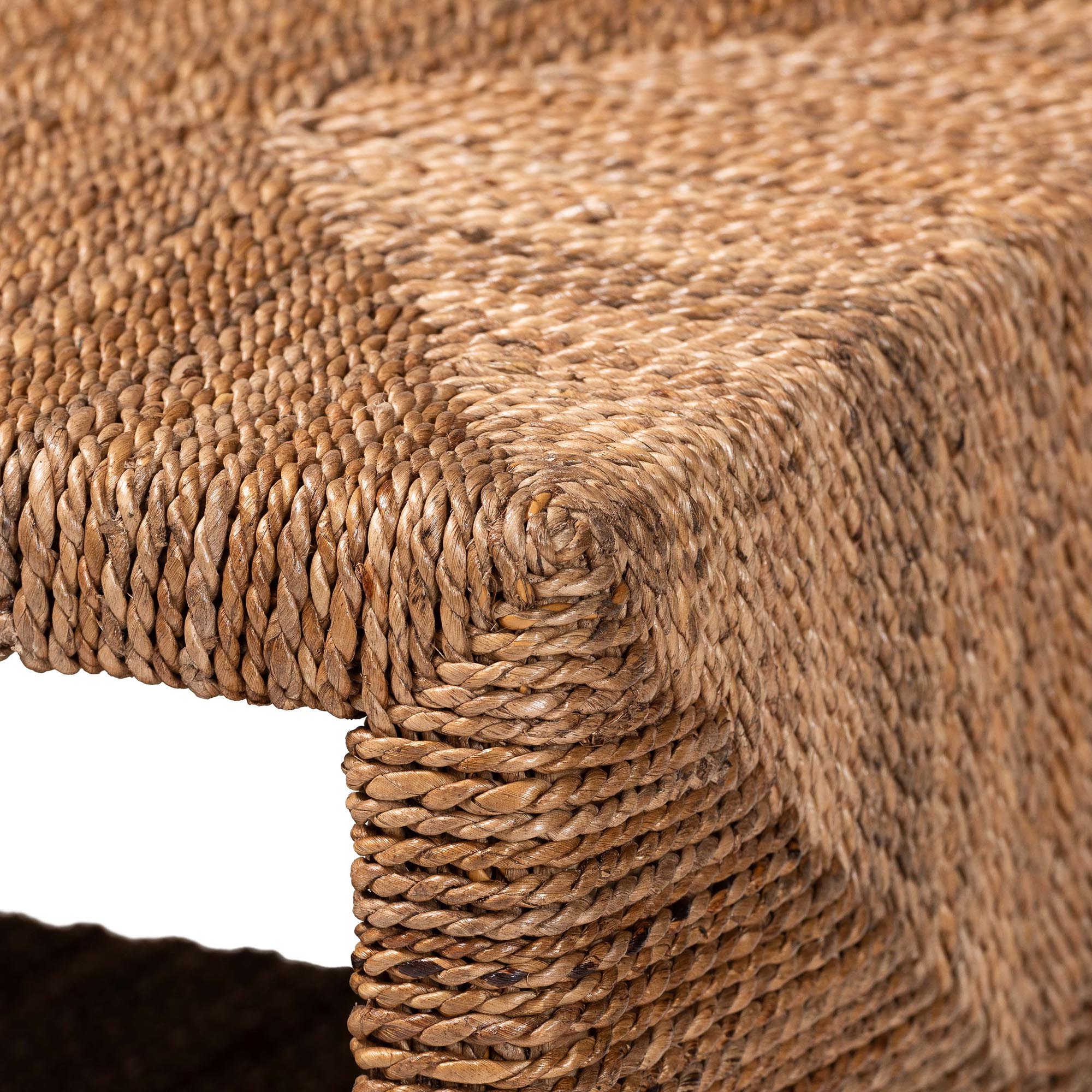 Bali & Pari Liza Bohemian Seagrass End Table