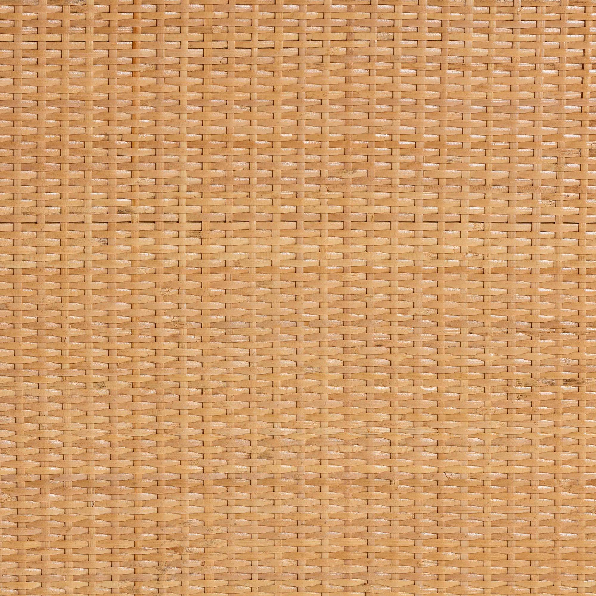 Bali & Pari Baylor Bohemian Light Honey Rattan Storage Cabinet