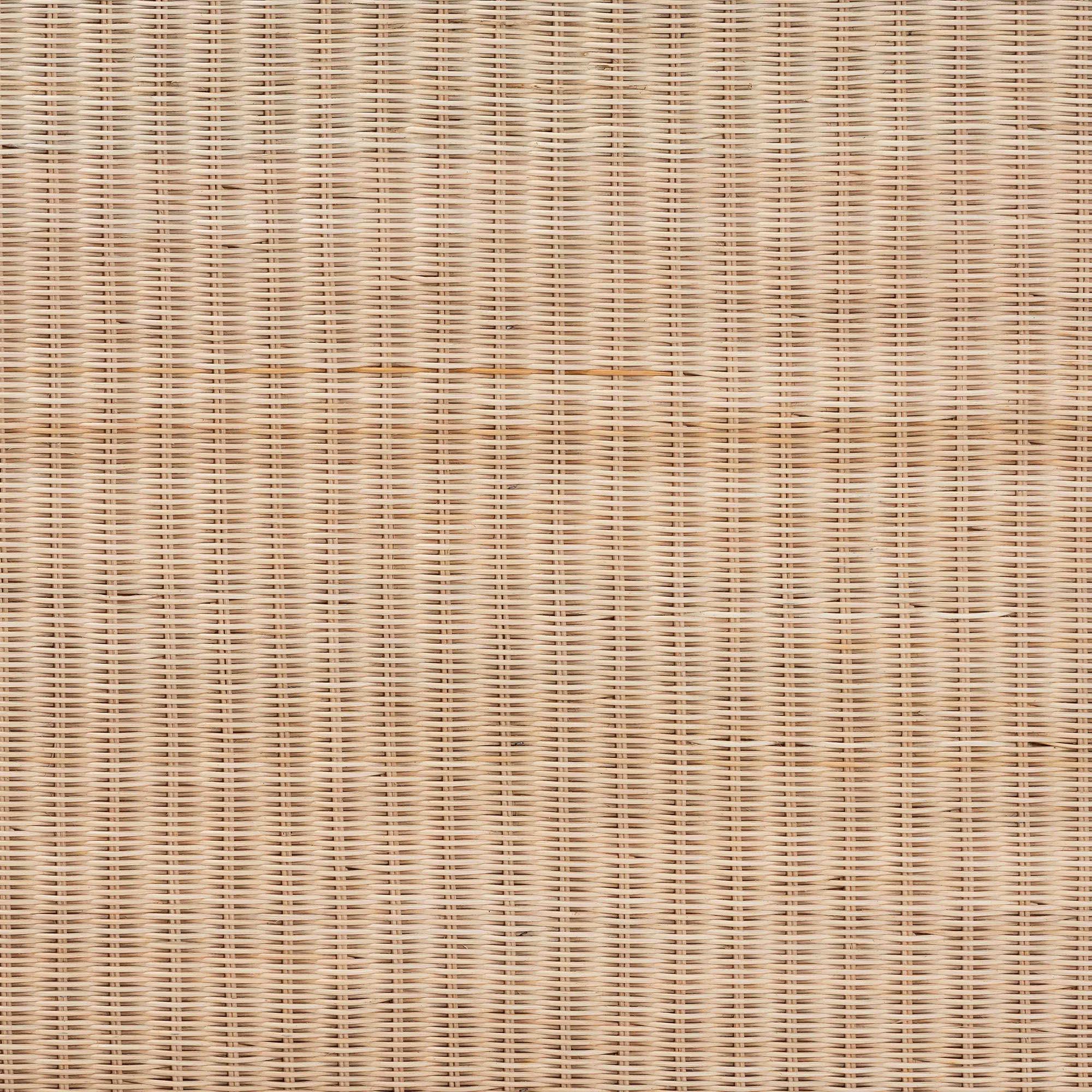Bali & Pari Lanica Japandi Sun Bleached Rattan Standalone Headboard