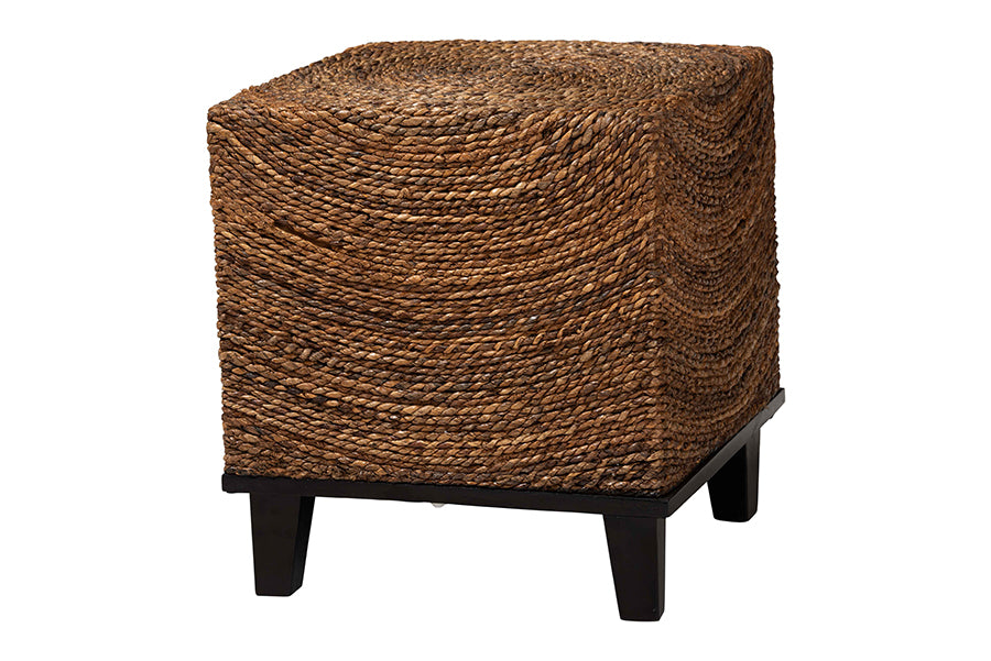 Bali & Pari Verino Bohemian Seagrass End Table