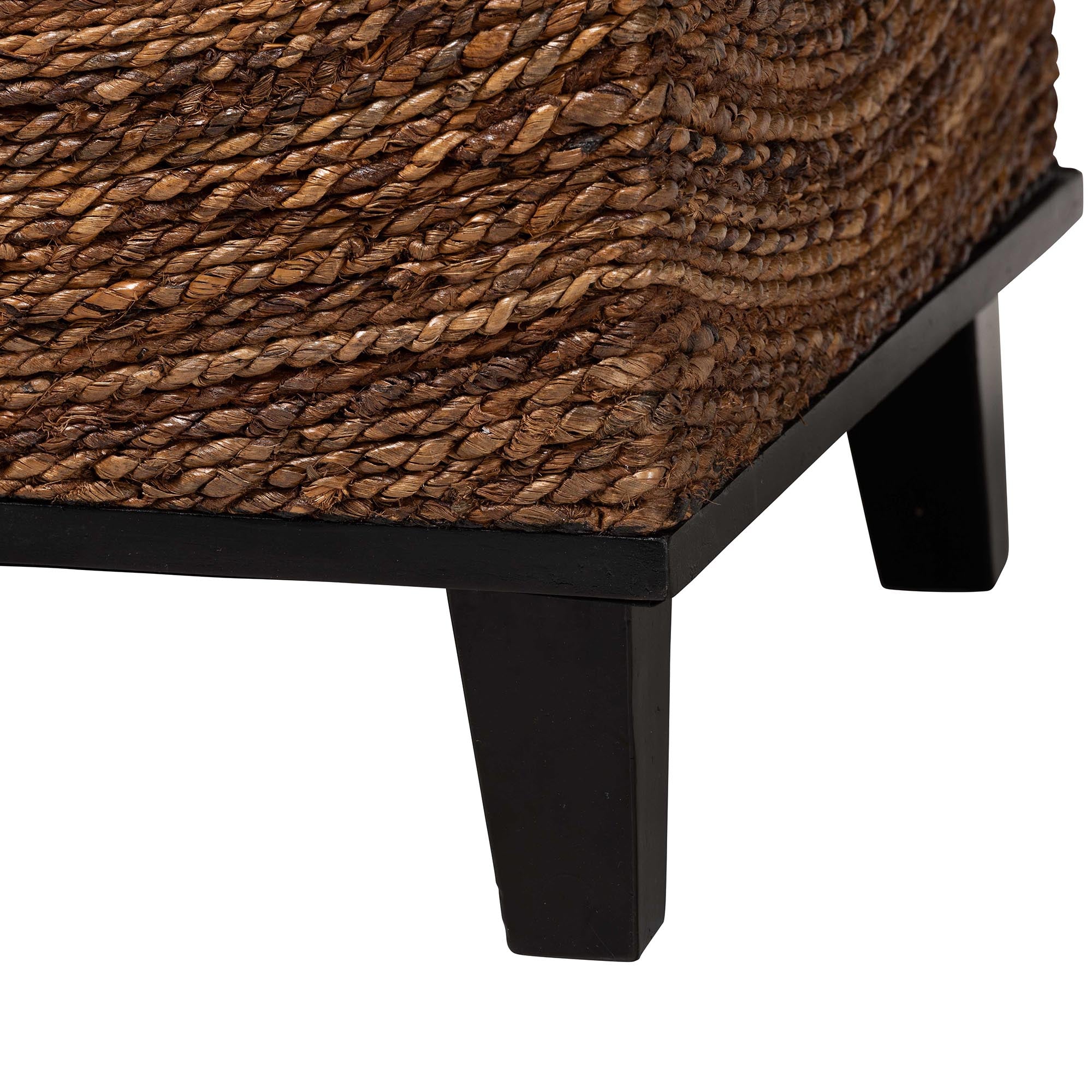 Bali & Pari Verino Bohemian Seagrass End Table