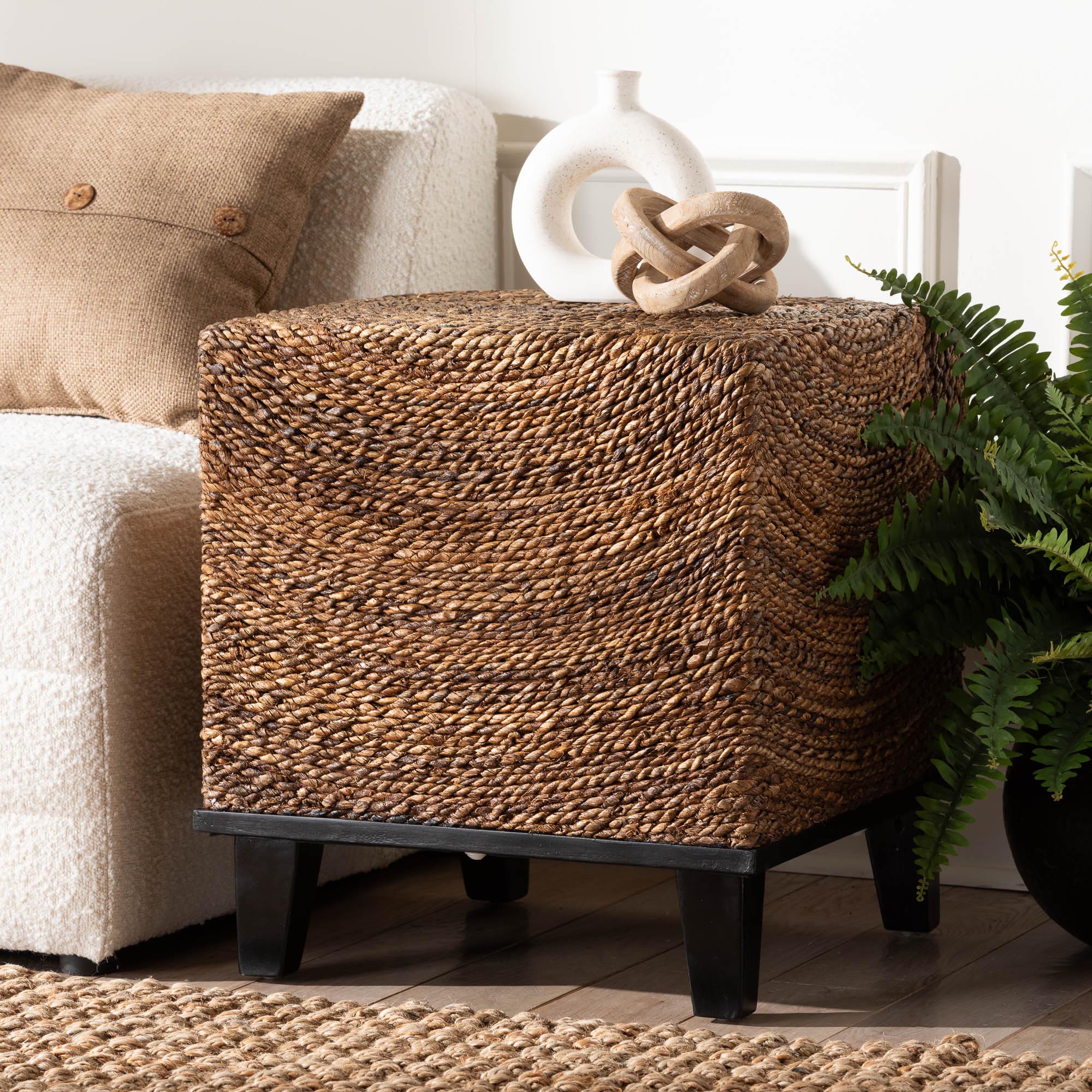 Bali & Pari Verino Bohemian Seagrass End Table