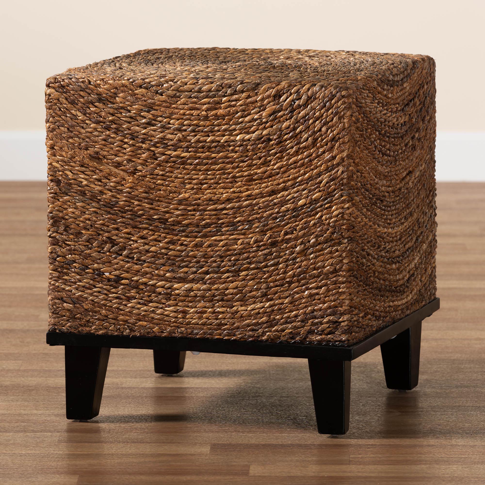 Bali & Pari Verino Bohemian Seagrass End Table
