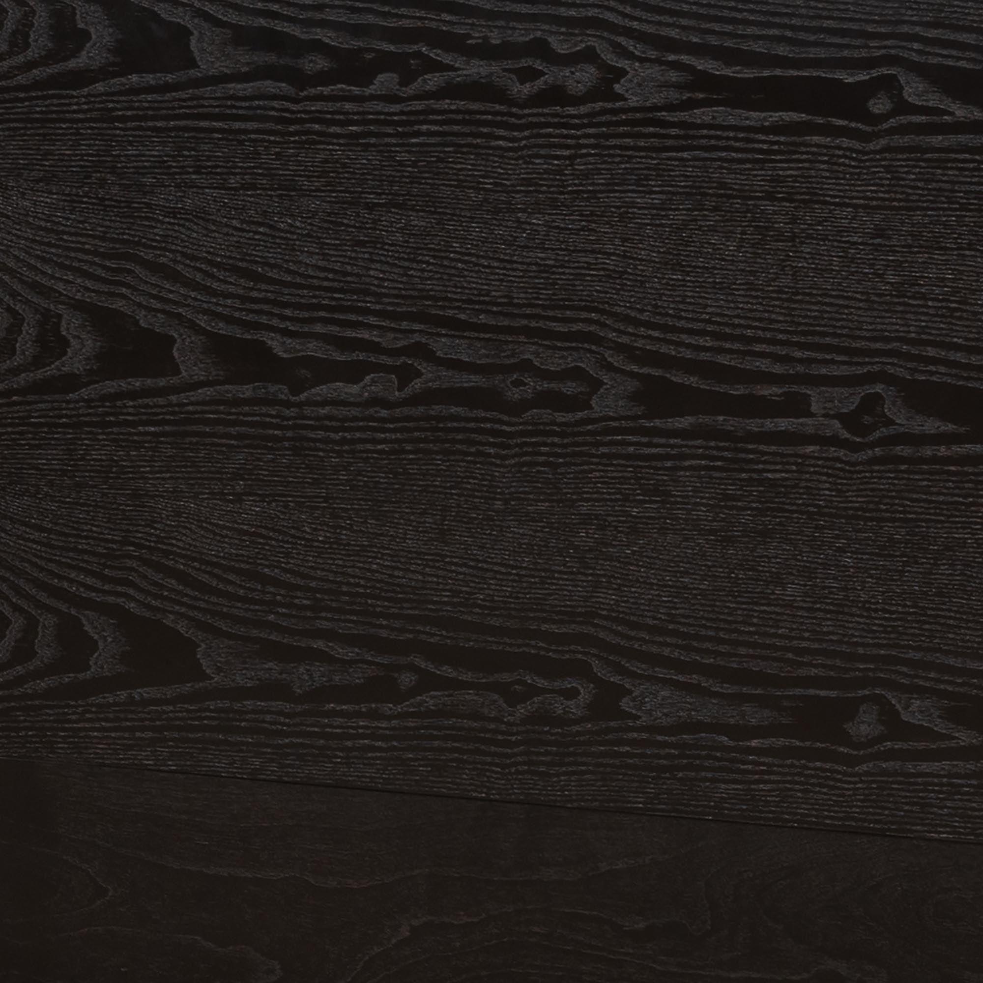 Elina Modern Ebony Wood Platform Bed