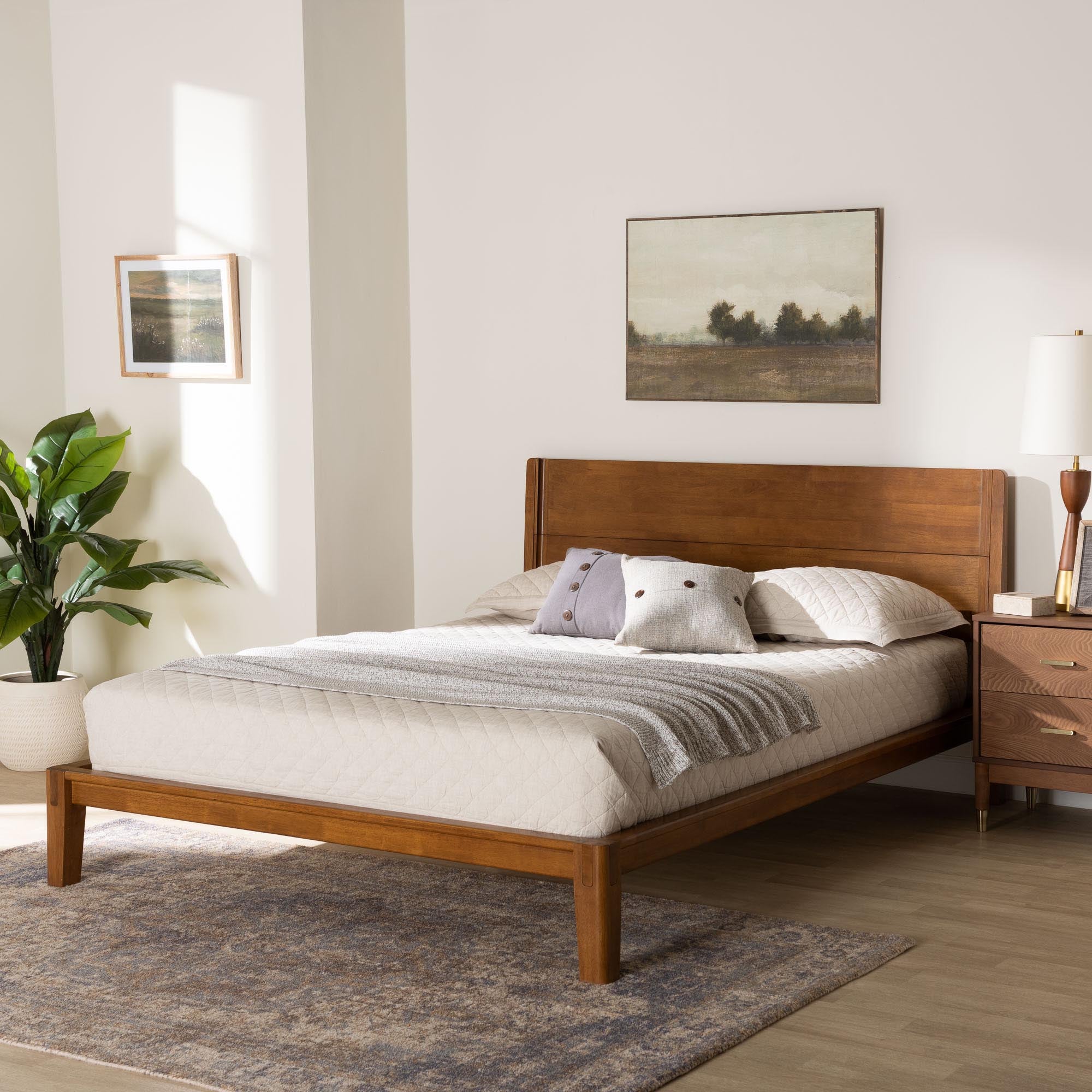Aldith Japandi Toolless Assembly Platform Bed