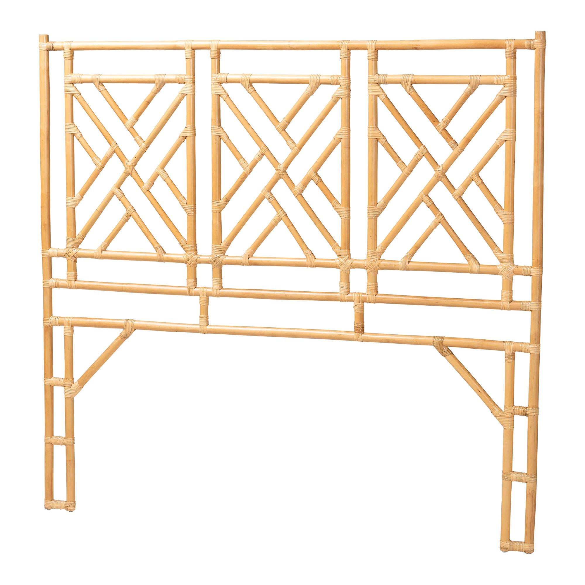 Bali & Pari Karavo Bohemian Rattan Standalone Headboard