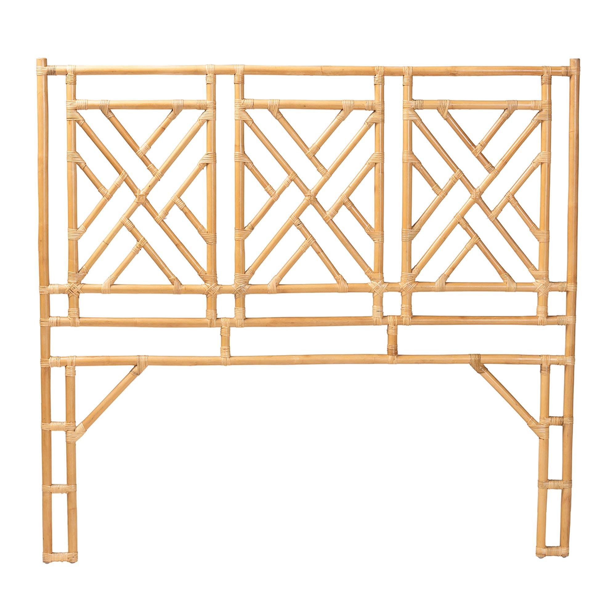 Bali & Pari Karavo Bohemian Rattan Standalone Headboard