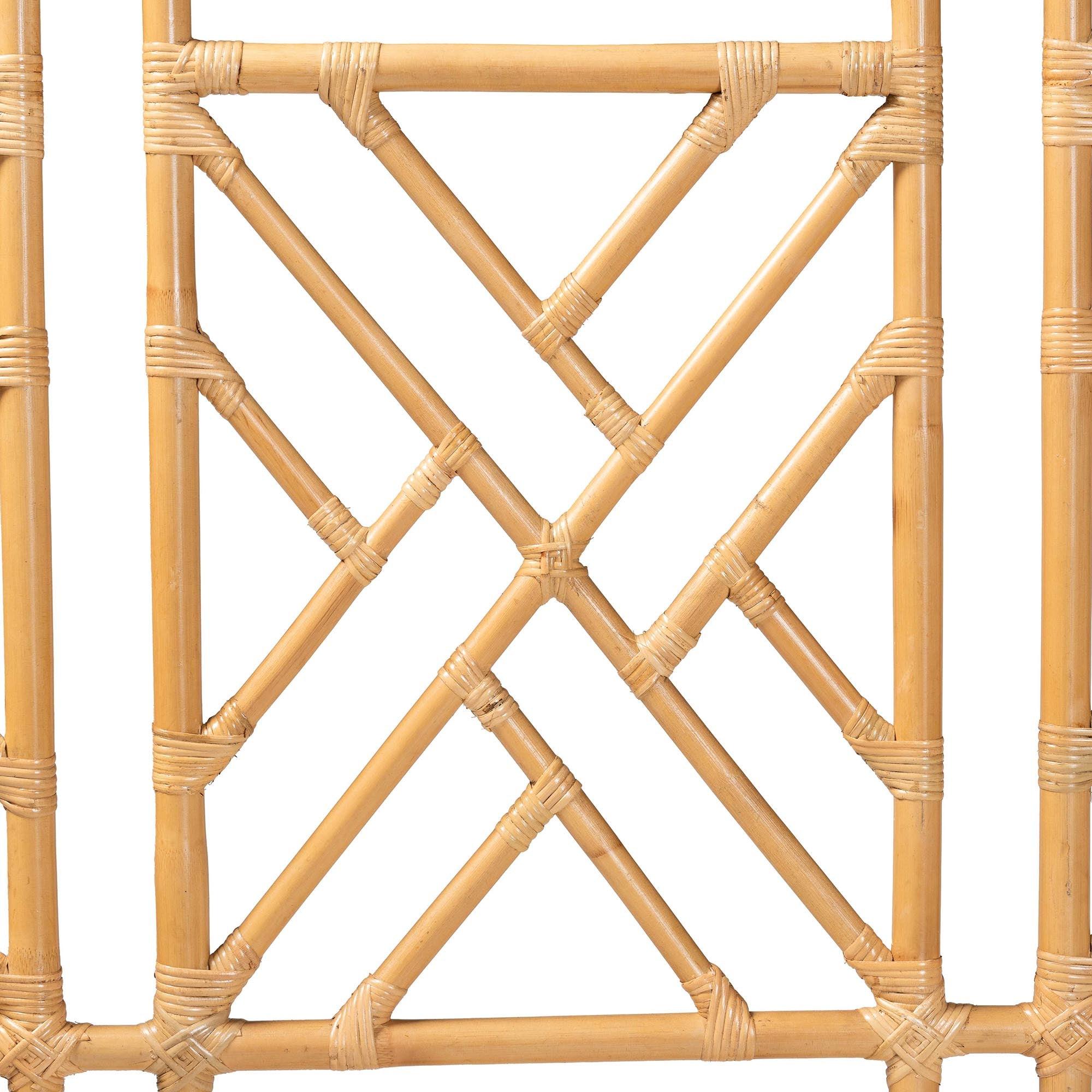 Bali & Pari Karavo Bohemian Rattan Standalone Headboard