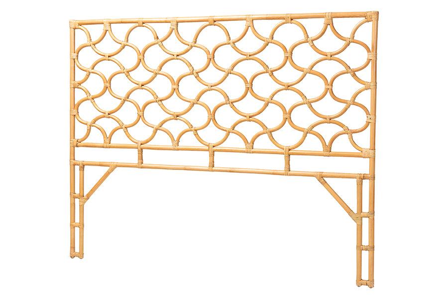 Bali & Pari Kalcya Bohemian Rattan Standalone Headboard