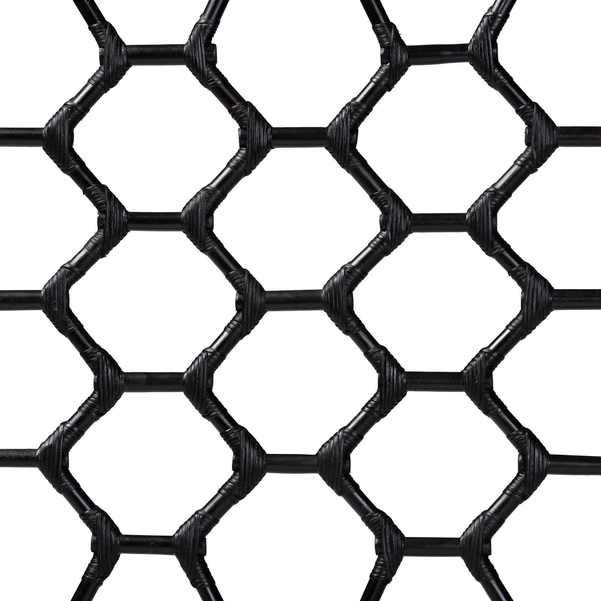Bali & Pari Revonda Bohemian Rattan Standalone Headboard