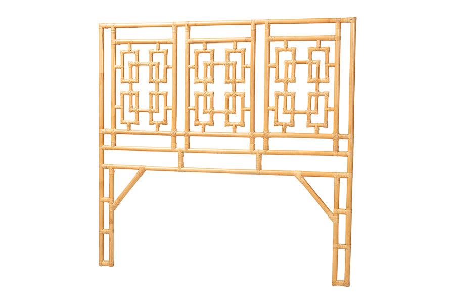 Bali & Pari Galvan Bohemian Rattan Standalone Headboard