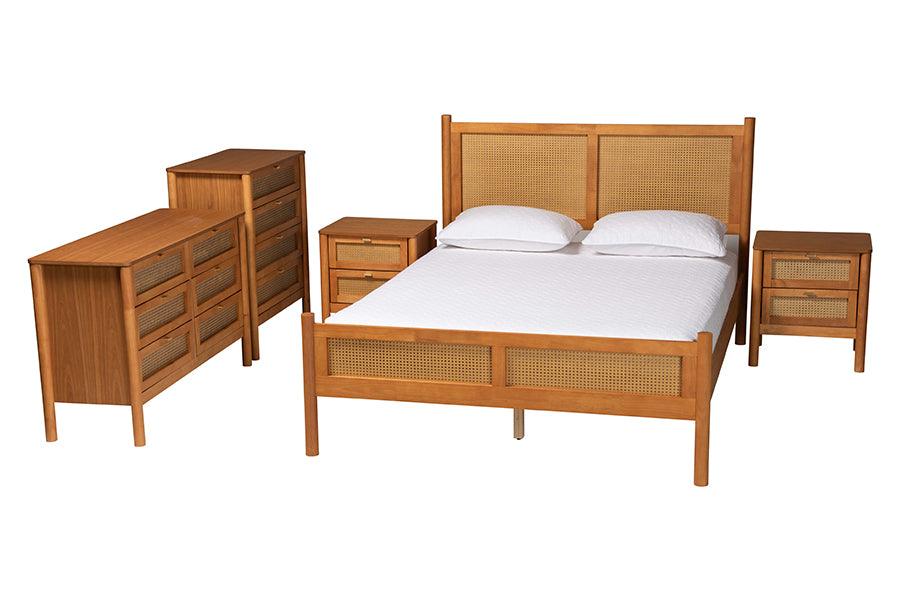 Jenn en Wood Japandi 5-Piece Bedroom Set