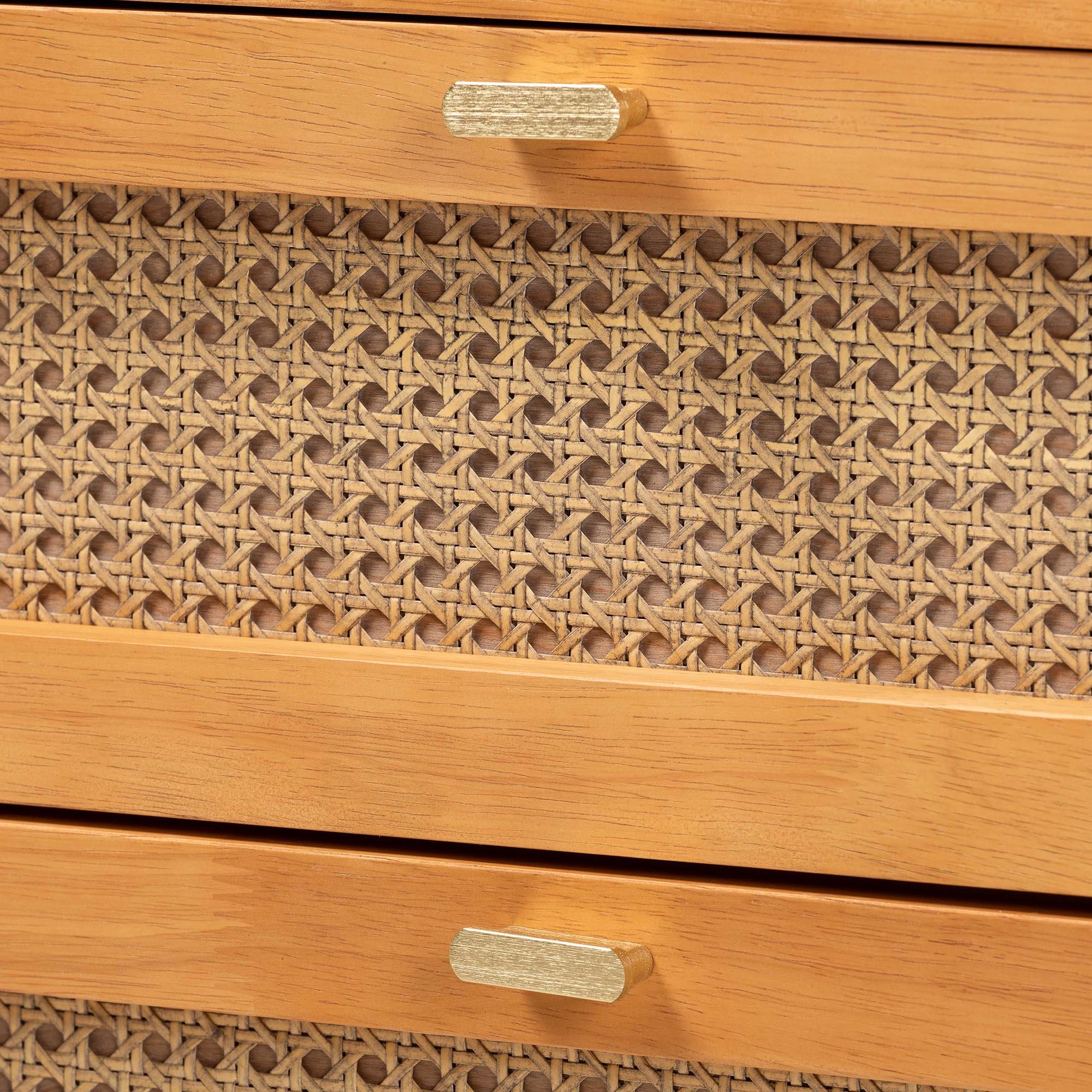 Jenn en Wood Japandi 6-Drawer Dresser