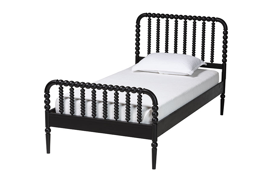 Lucera Mid-Century Bobbin Bed