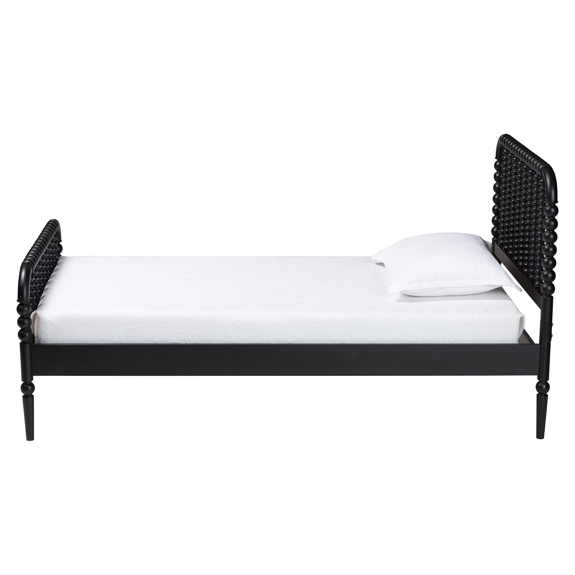 Lucera Mid-Century Bobbin Bed