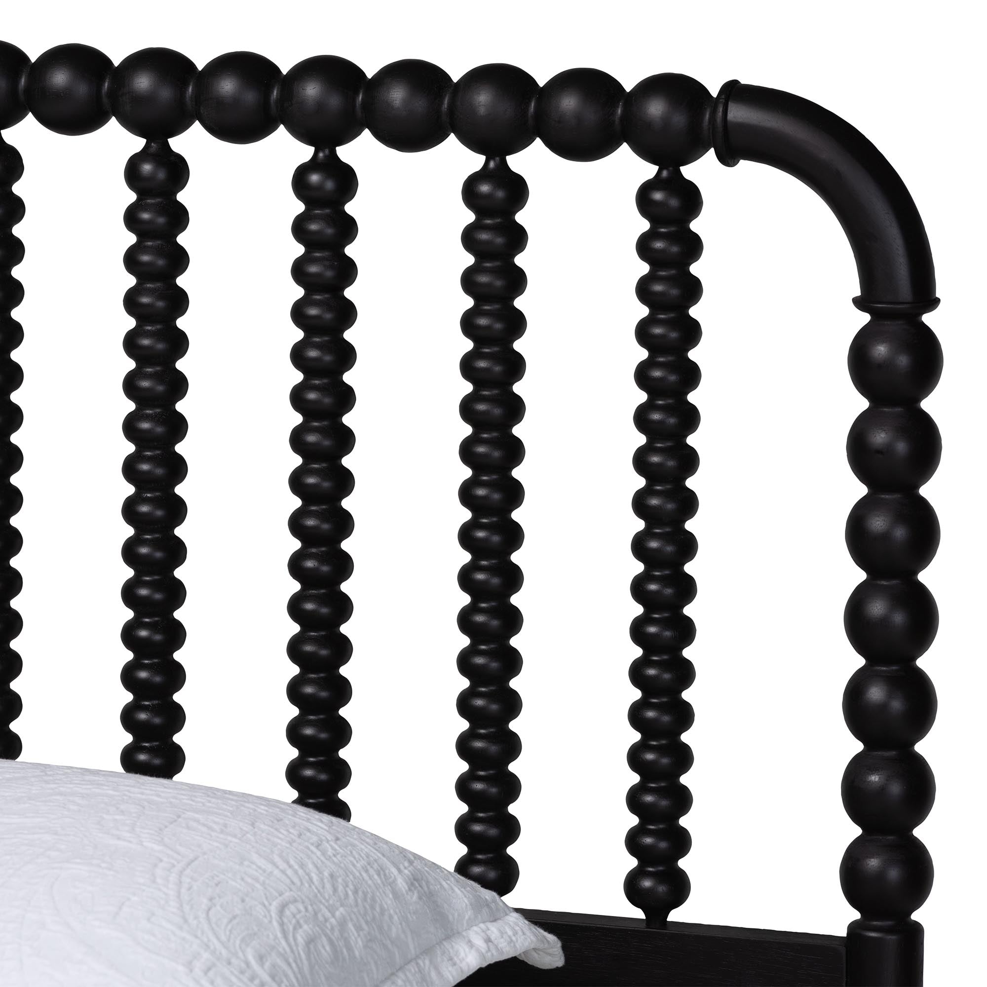 Lucera Mid-Century Bobbin Bed