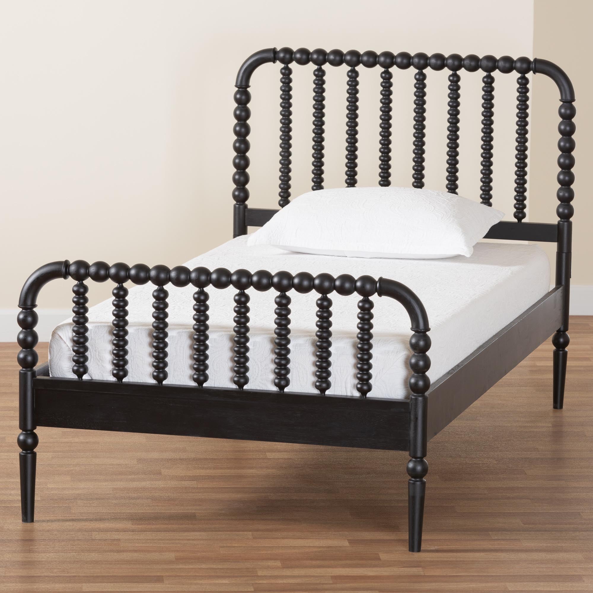 Lucera Mid-Century Bobbin Bed