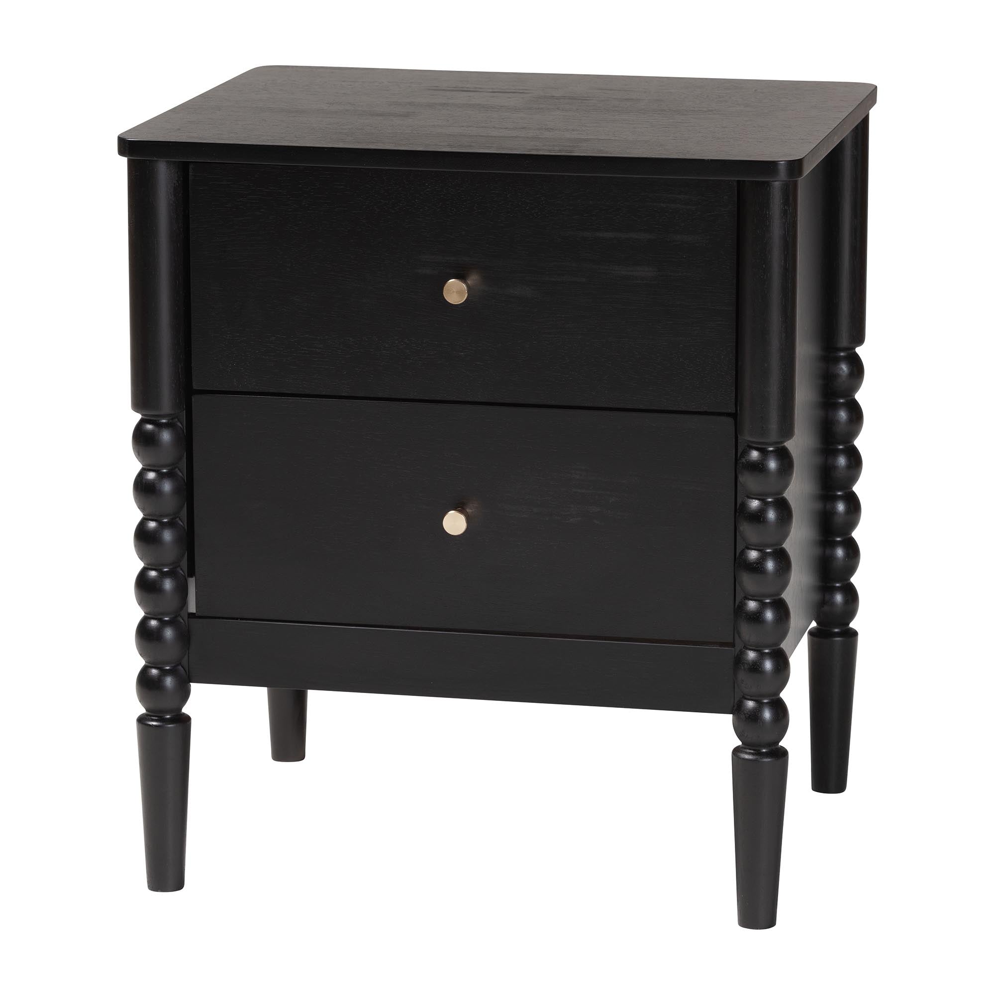 Lucera Mid-Century 3-Piece Bobbin Bedroom Set
