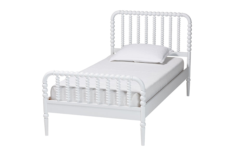 Lucera Mid-Century Bobbin Bed