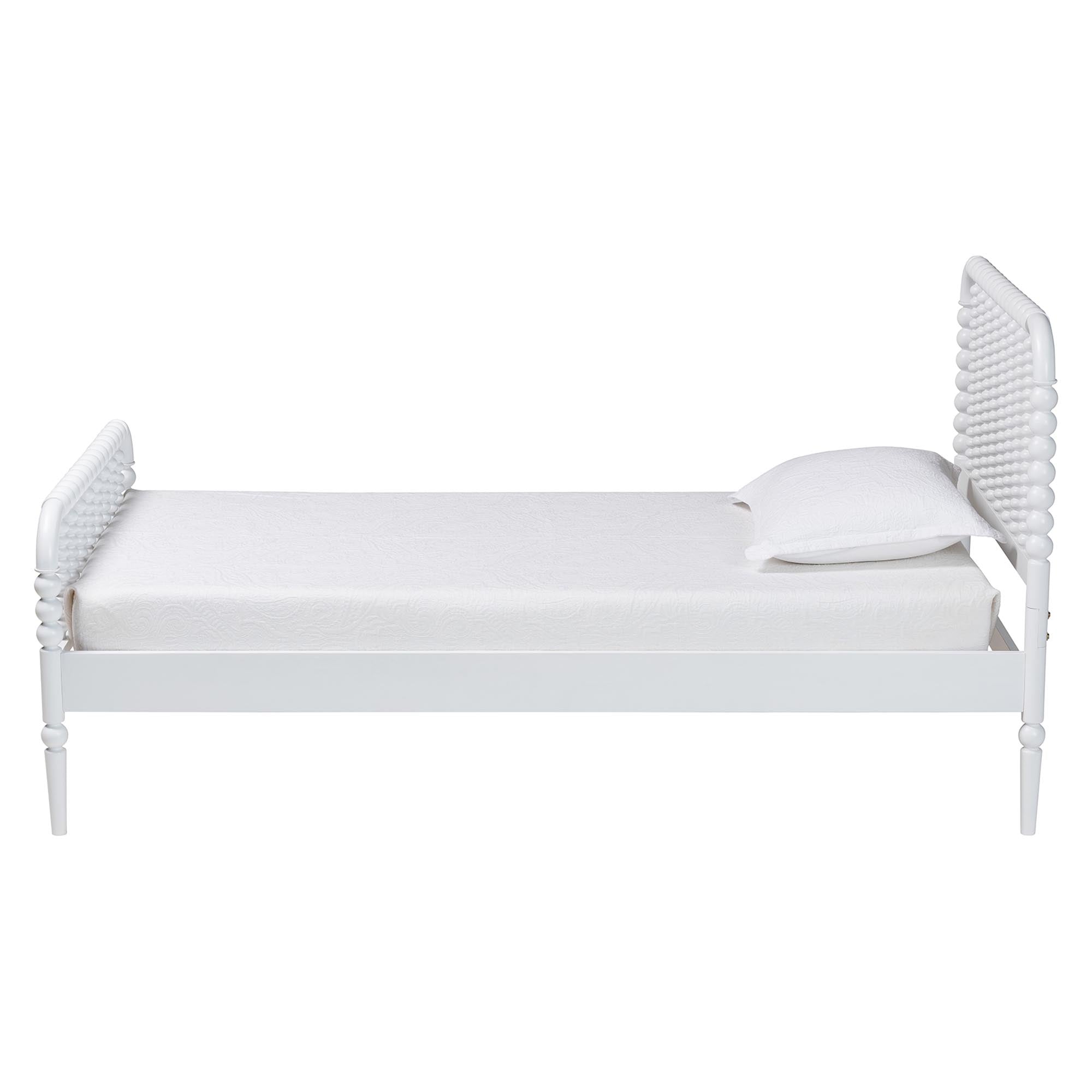 Lucera Mid-Century Bobbin Bed