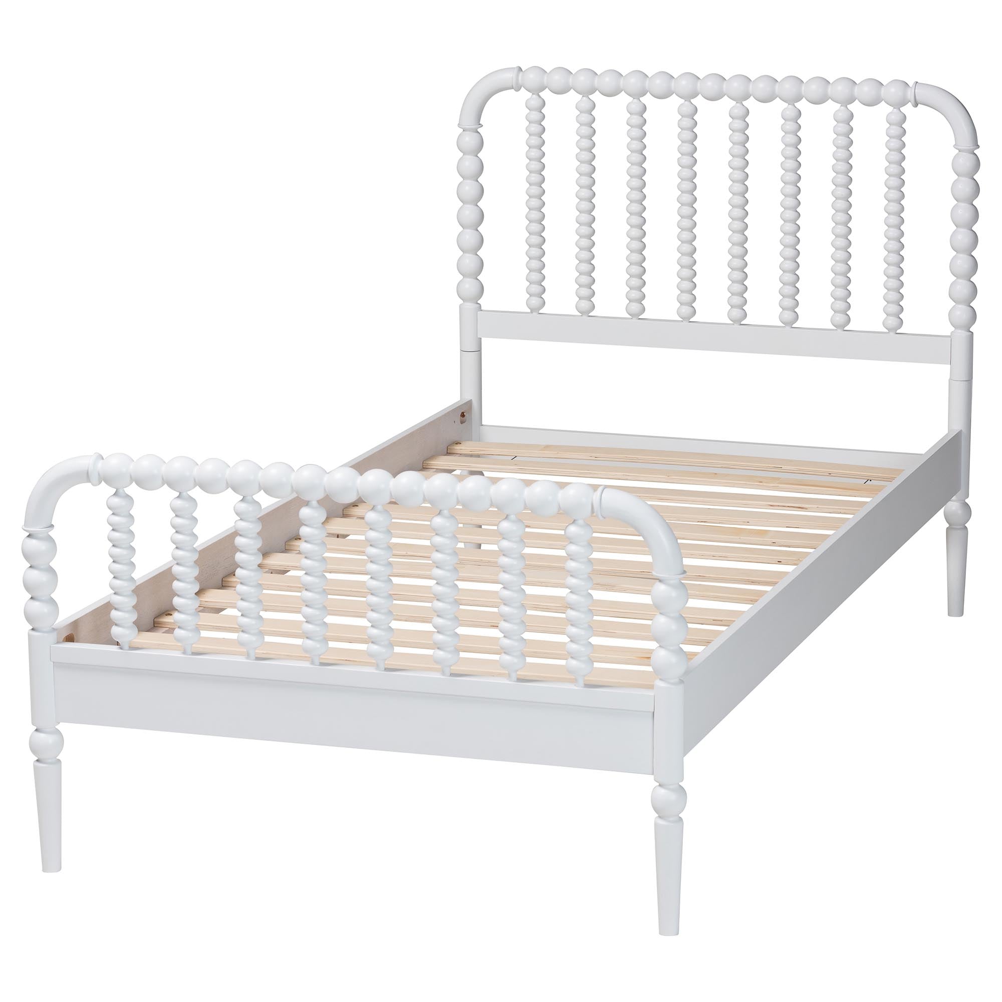 Lucera Mid-Century Bobbin Bed