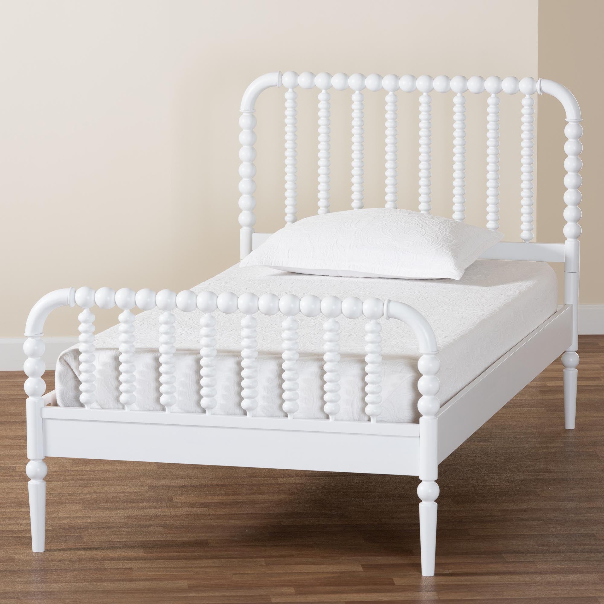 Lucera Mid-Century Bobbin Bed
