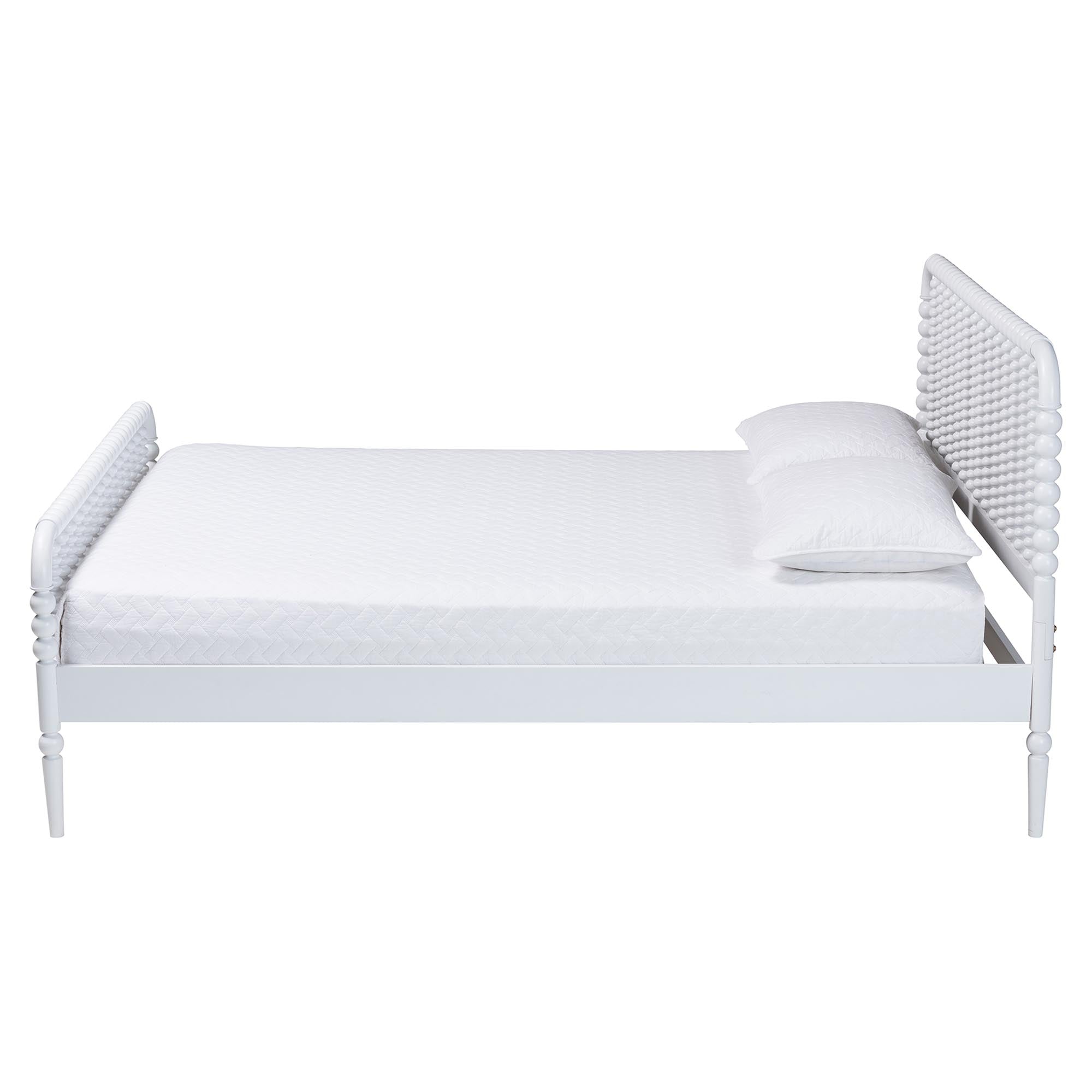 Lucera Mid-Century Bobbin Bed