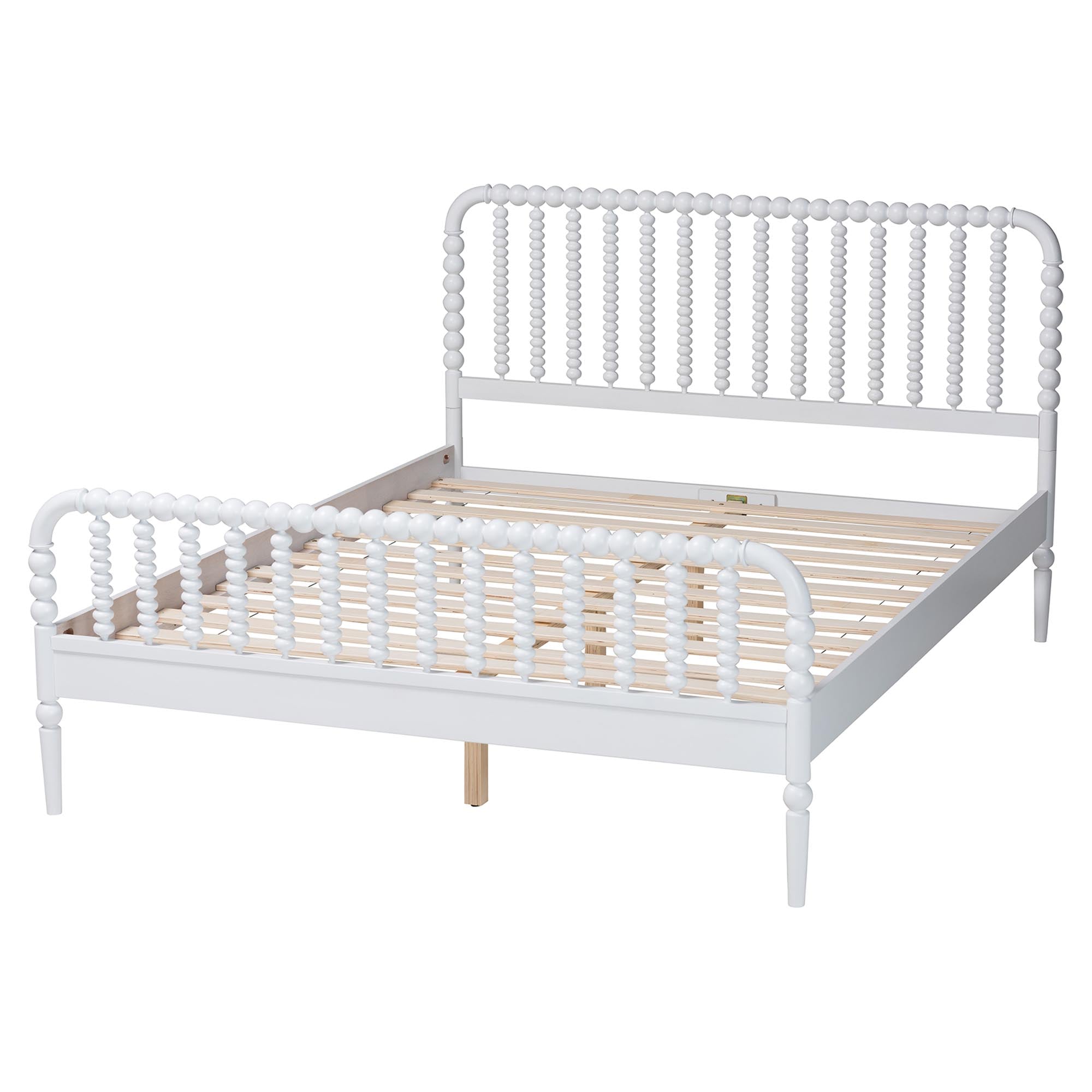 Lucera Mid-Century Bobbin Bed