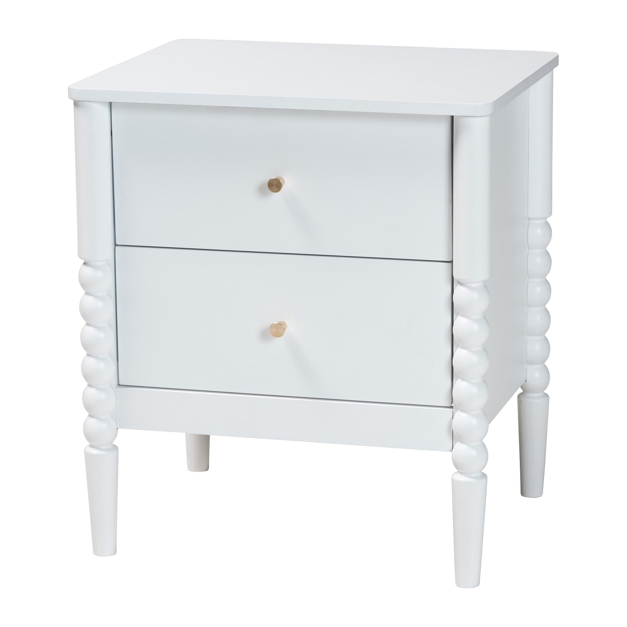Lucera Mid-Century 5-Piece Bobbin Bedroom Set