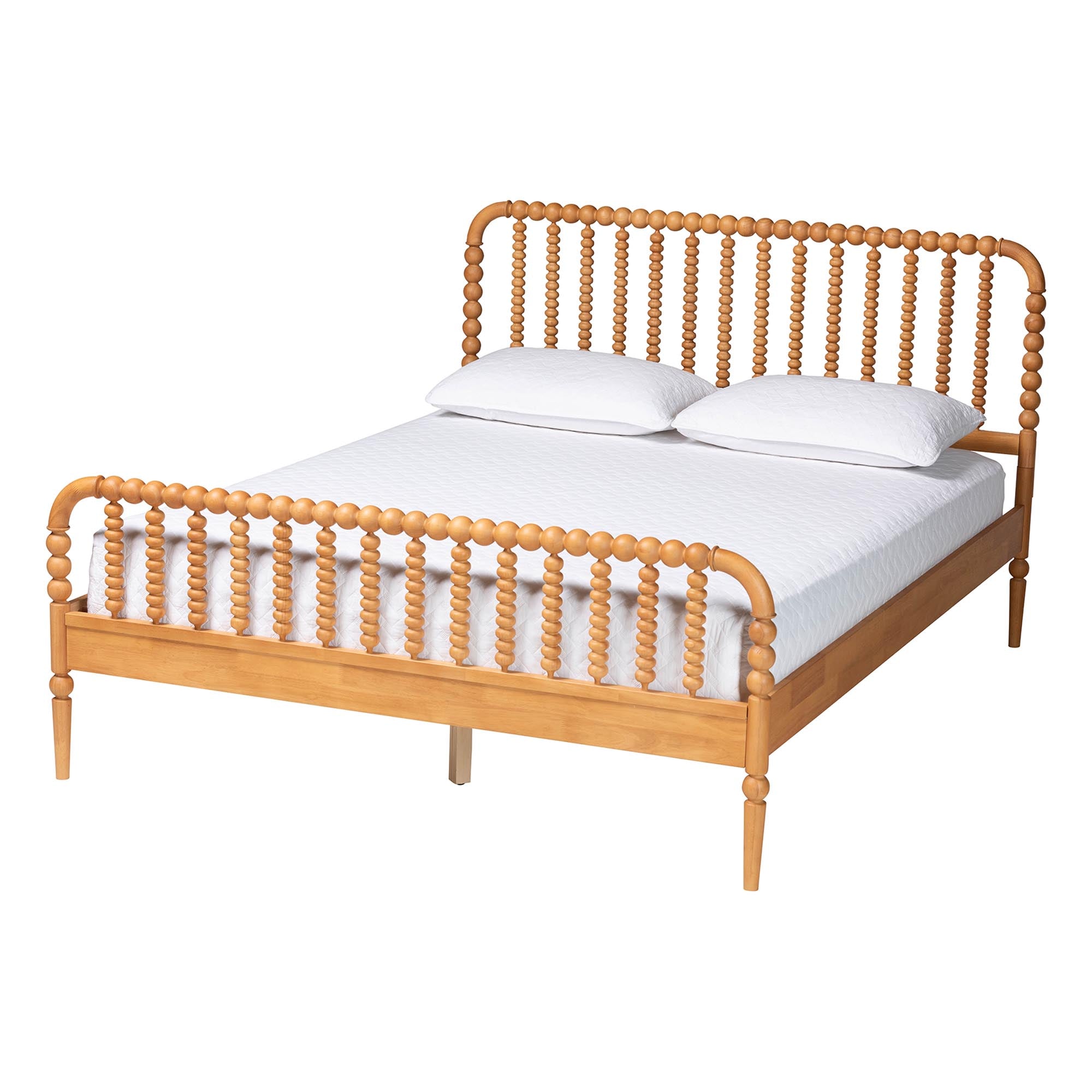 Lucera Mid-Century Bobbin Bed