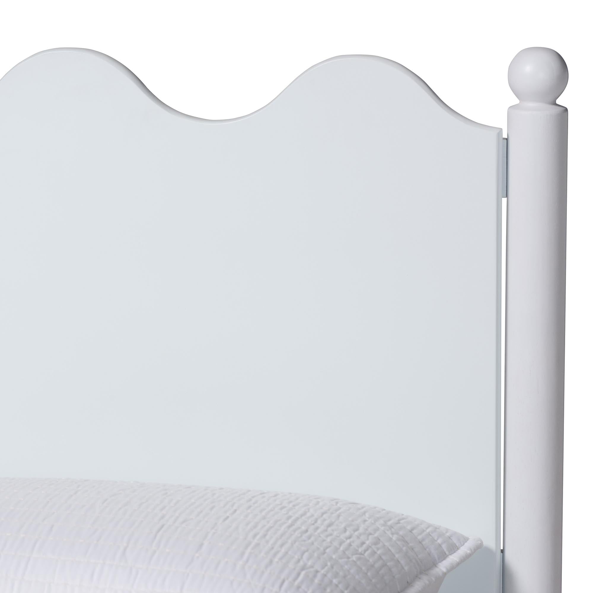 Malaya Modern Wood Platform Bed