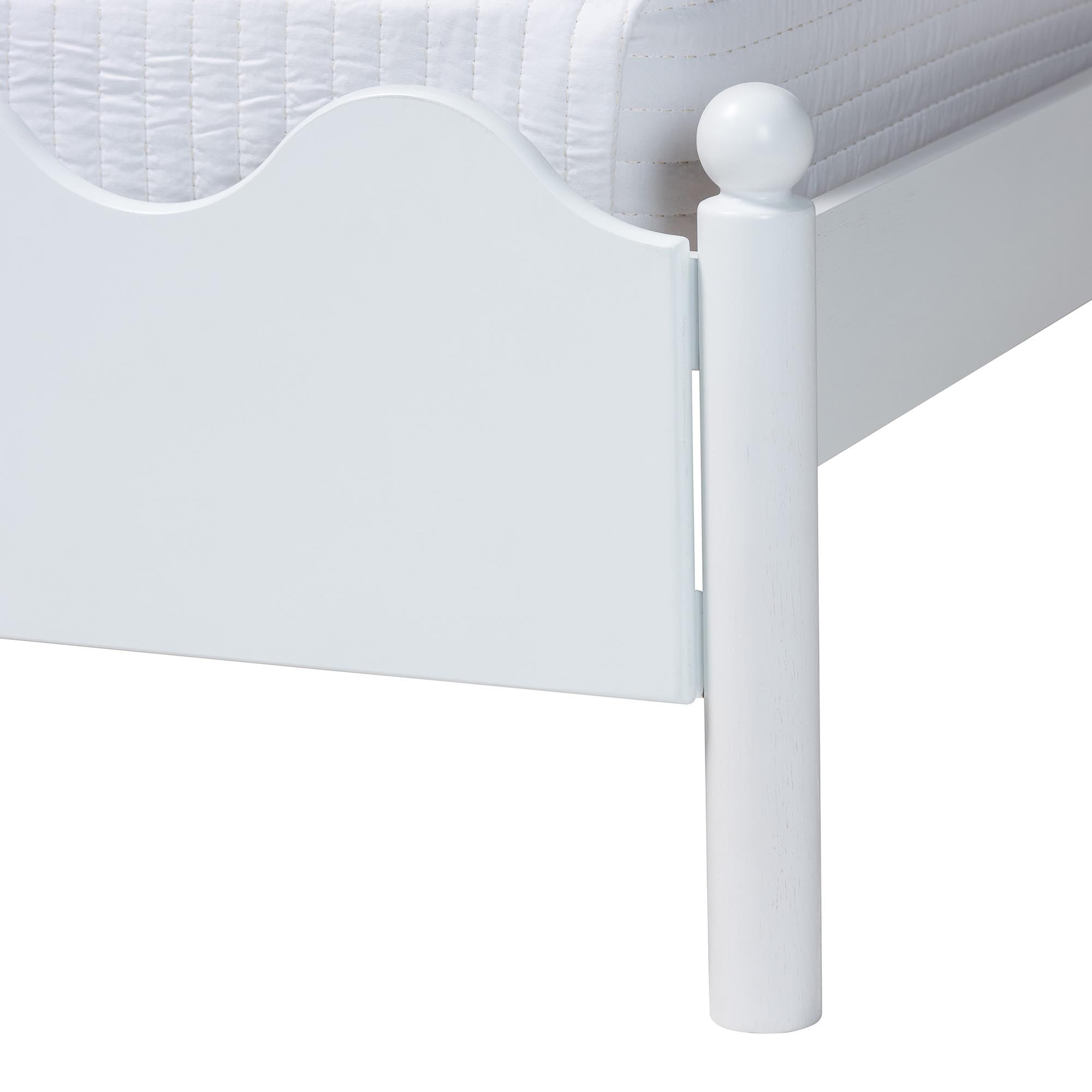 Malaya Modern Wood Platform Bed