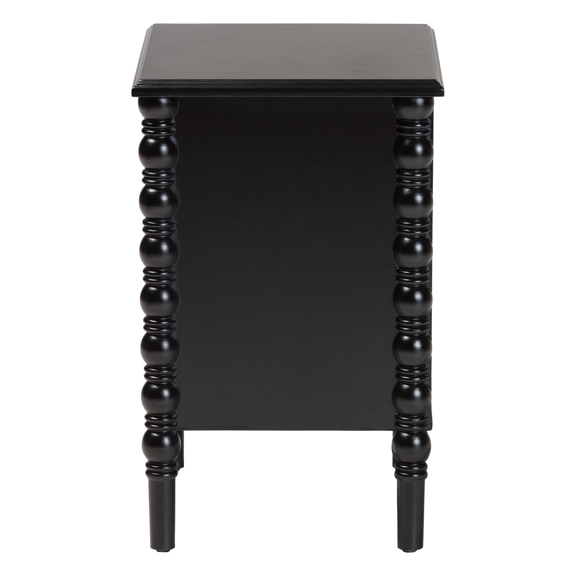 Malinda Classic Wood 2-Drawer End Table