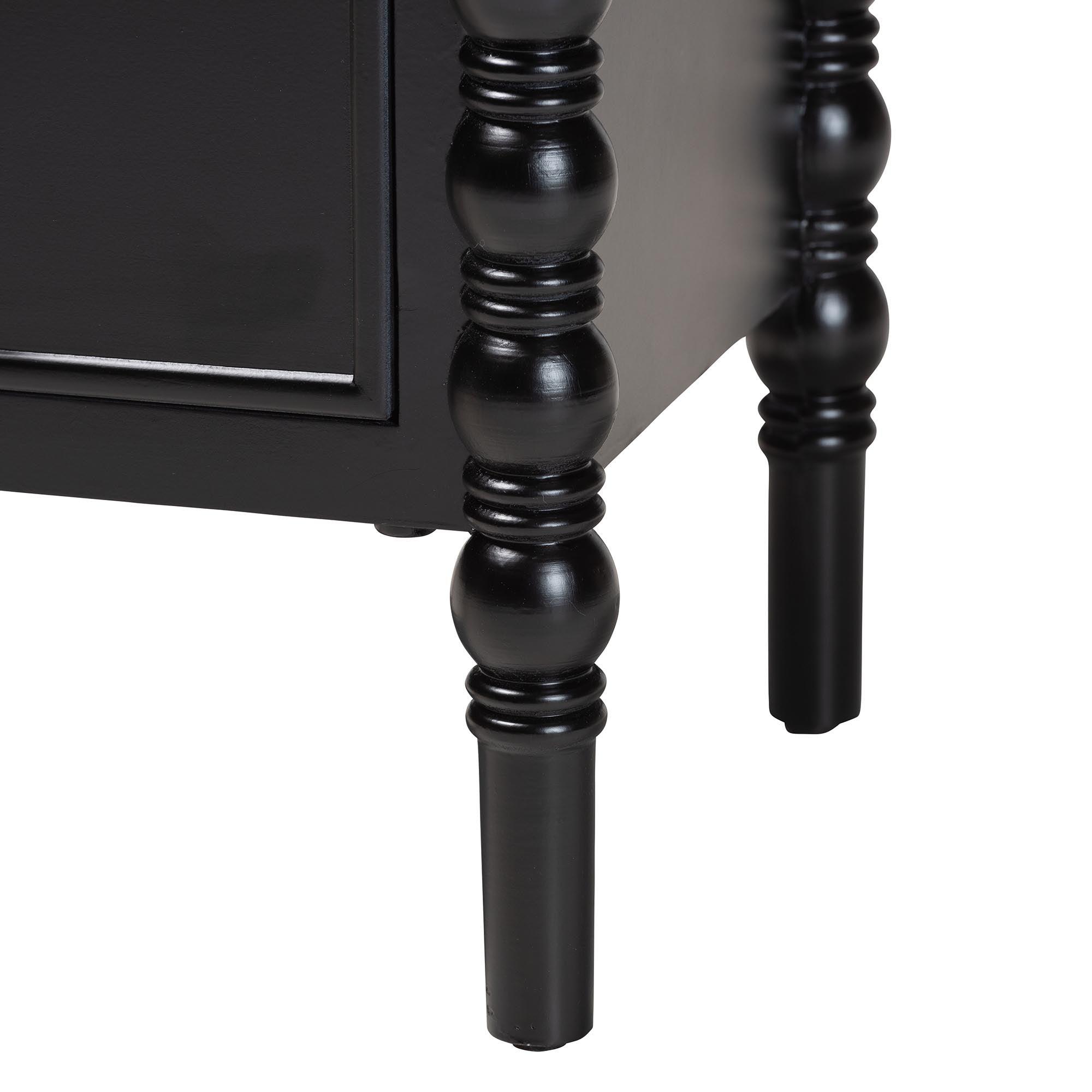 Malinda Classic Wood 2-Drawer End Table