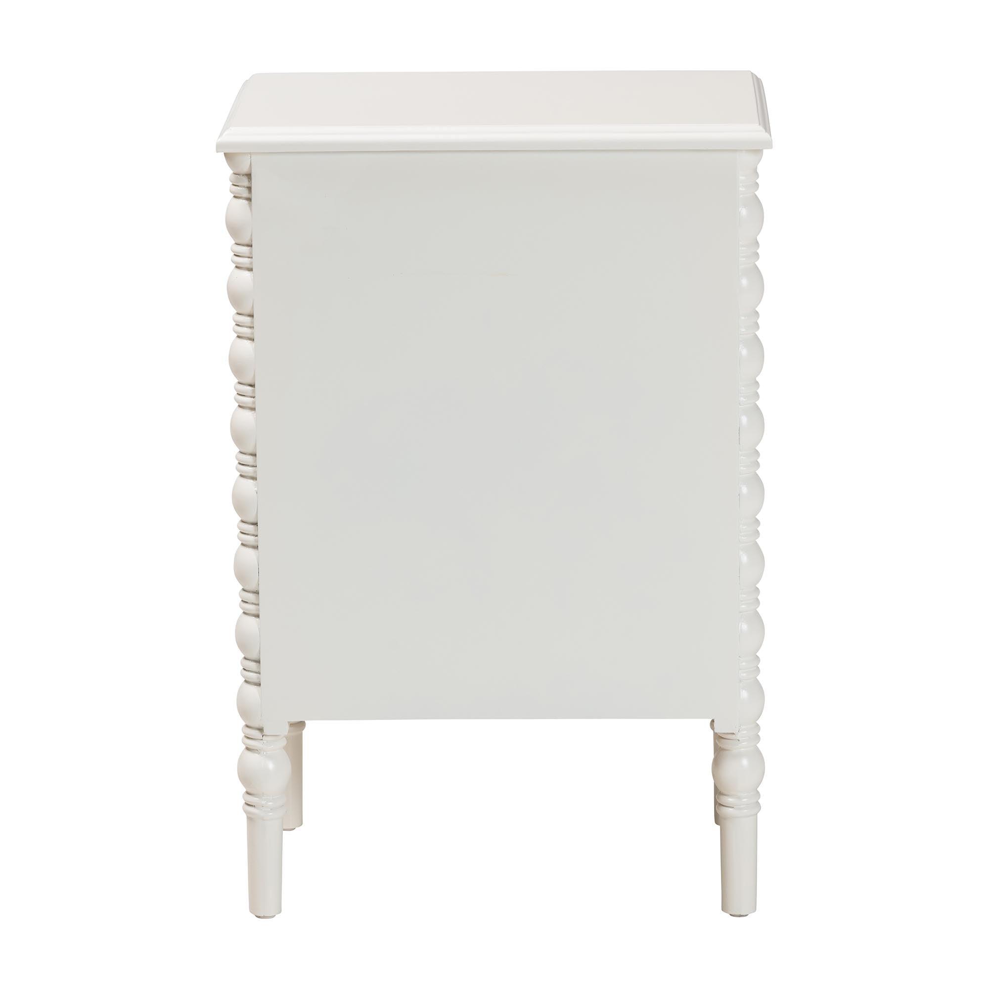 Malinda Classic Wood 3-Drawer End Table