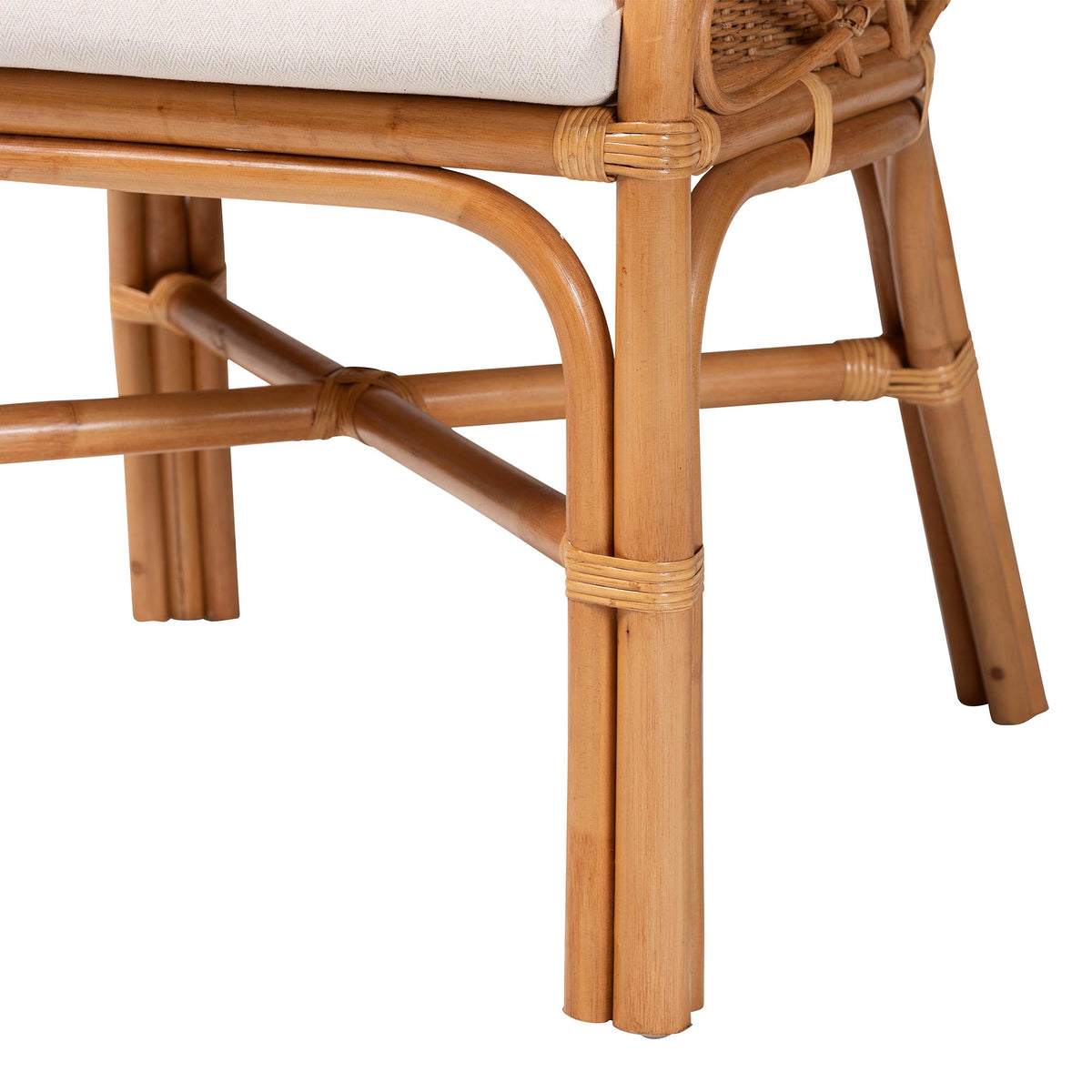 Bali & Pari Wymond 5-Piece Rattan Dining Set