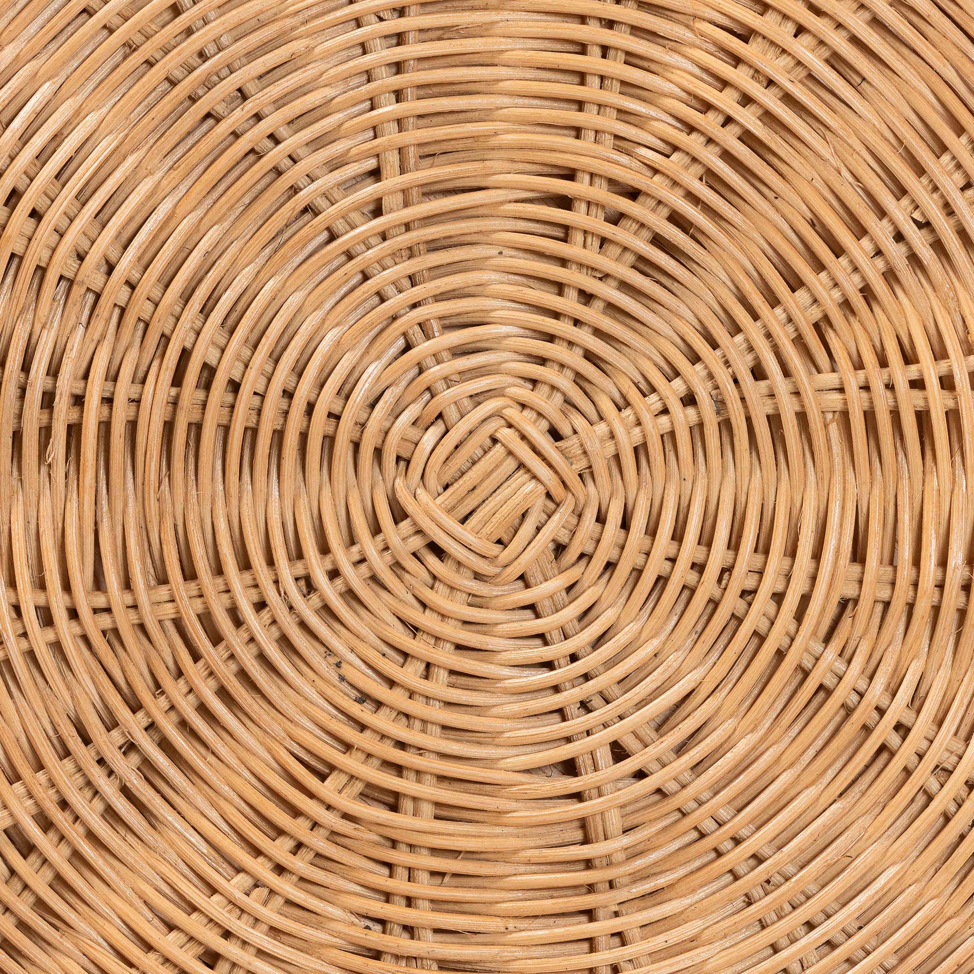Bali & Pari Caroline Round Rattan End Table