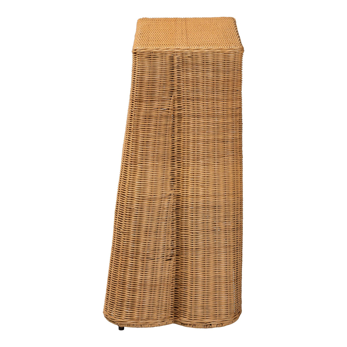 Bali & Pari Palm Scallop Rattan Console Table