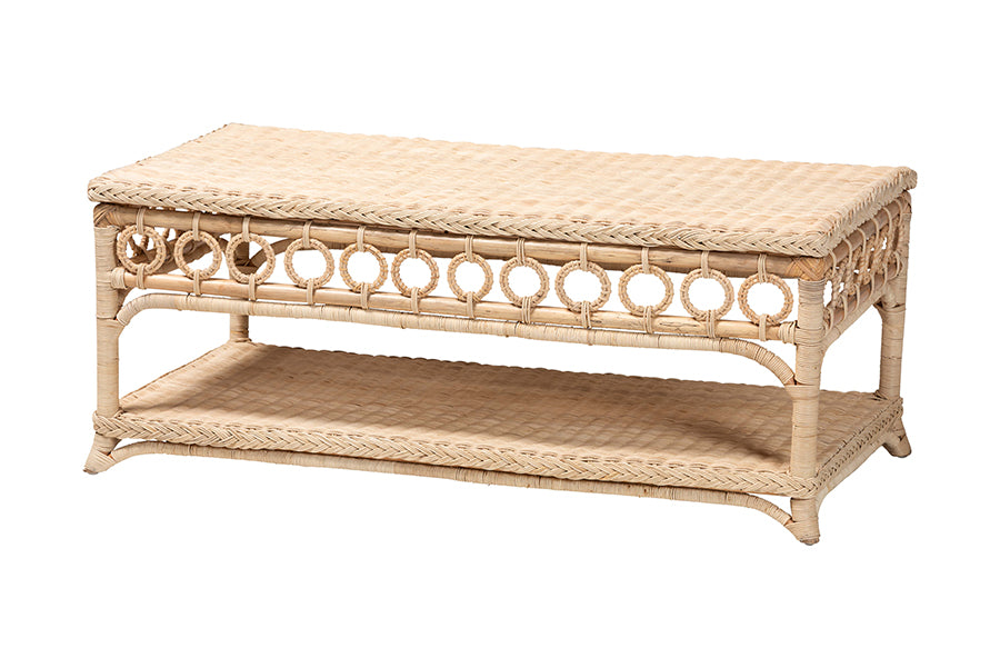 Bali & Pari Oxford Braided Rattan Coffee Table